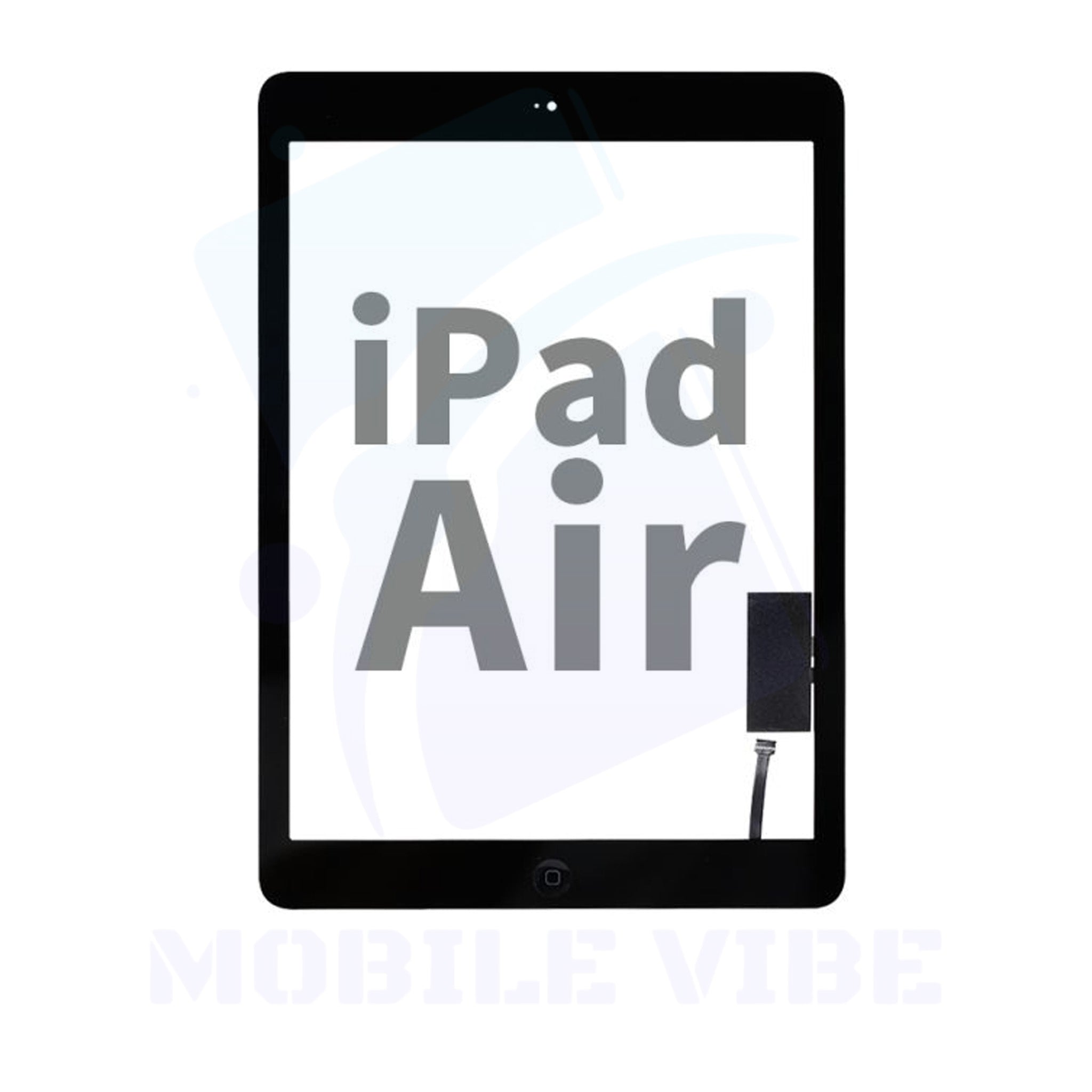 NCC Advanced Touch Digitizer Assembly for iPad Air - Black