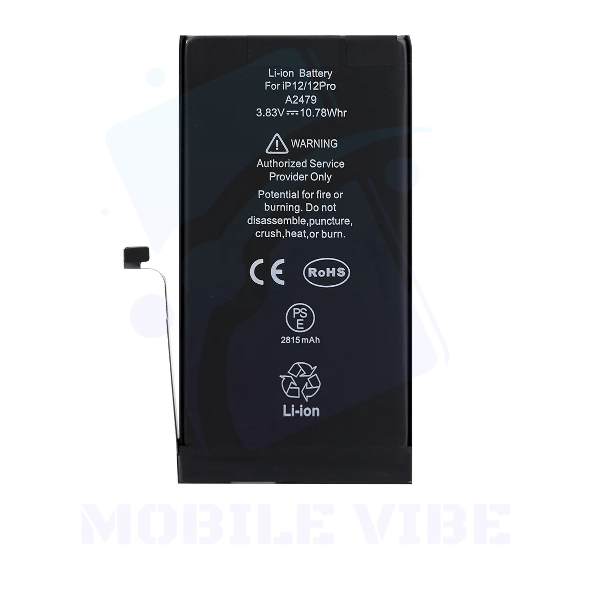 NCC Battery for iPhone 12/12 Pro | High Capacity | Reliable Power