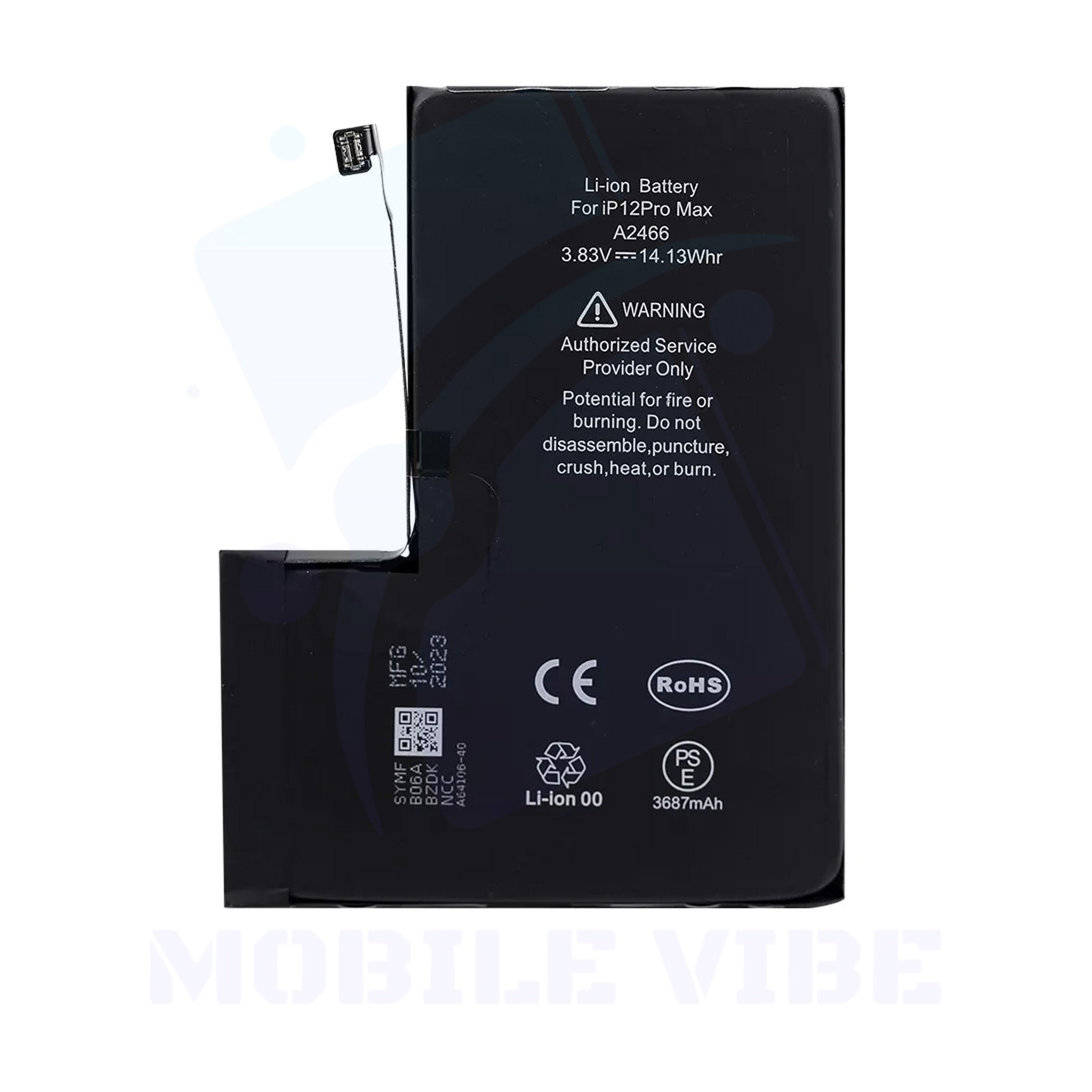 NCC Battery for iPhone 12 Pro Max | Long Lasting | High-Performance