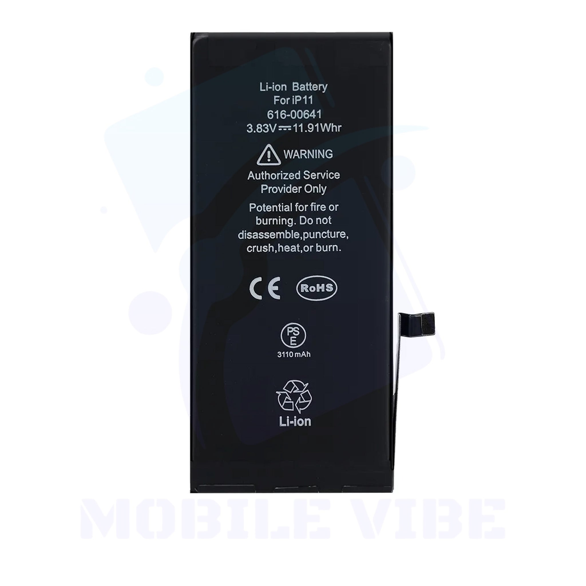 NCC High-Capacity Battery for iPhone 11