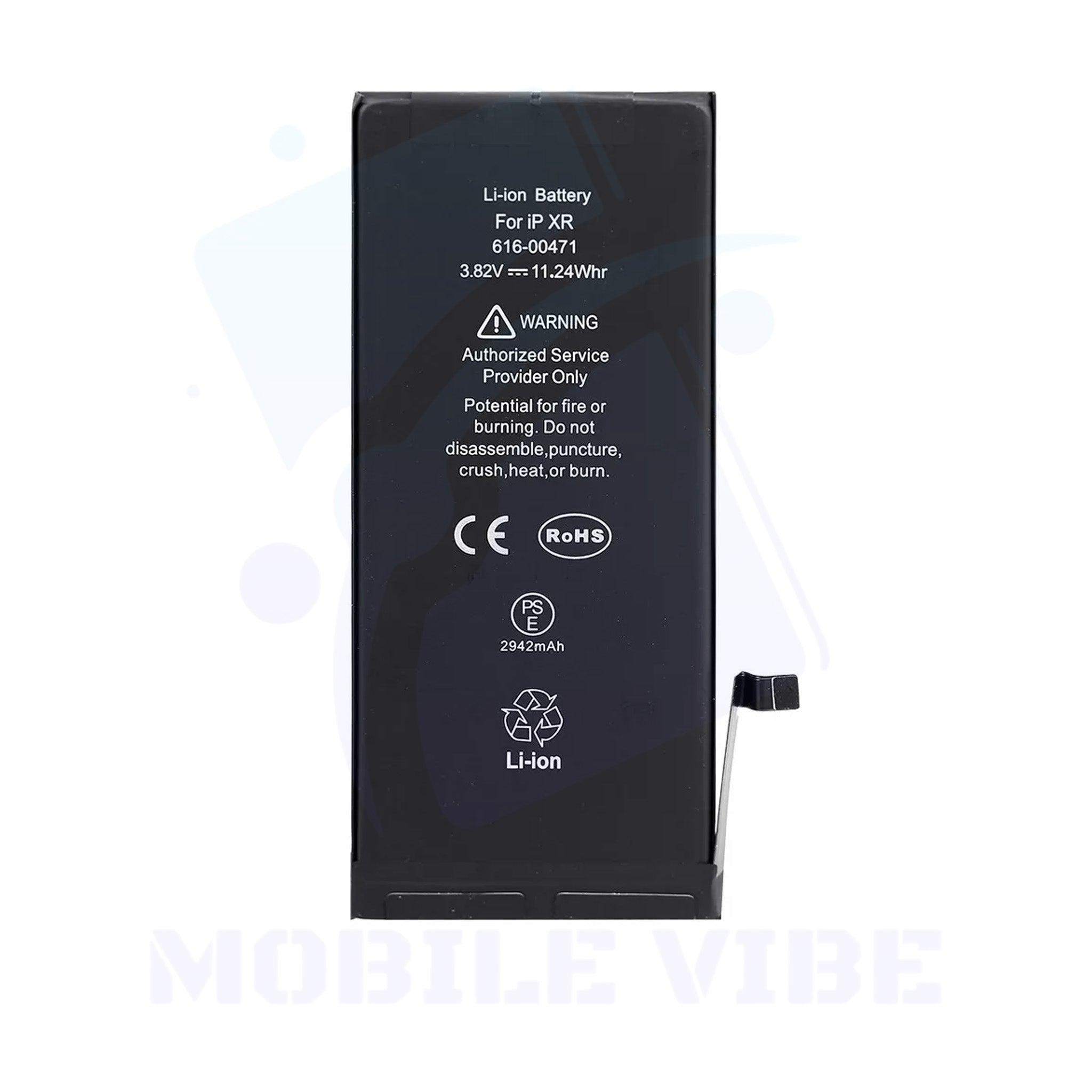 NCC High-Capacity Battery for iPhone XR - Extended Battery Life - Advanced Safety Protection