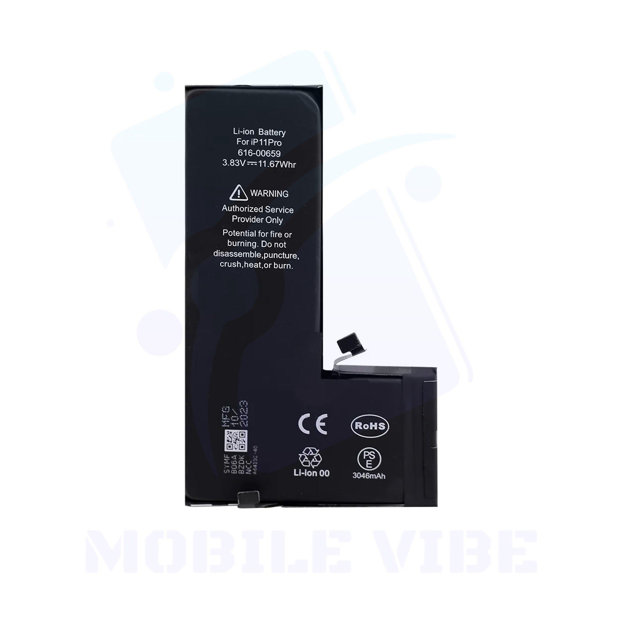 NCC High-Performance Battery for iPhone 11 Pro - Enhanced Capacity - Optimized Power