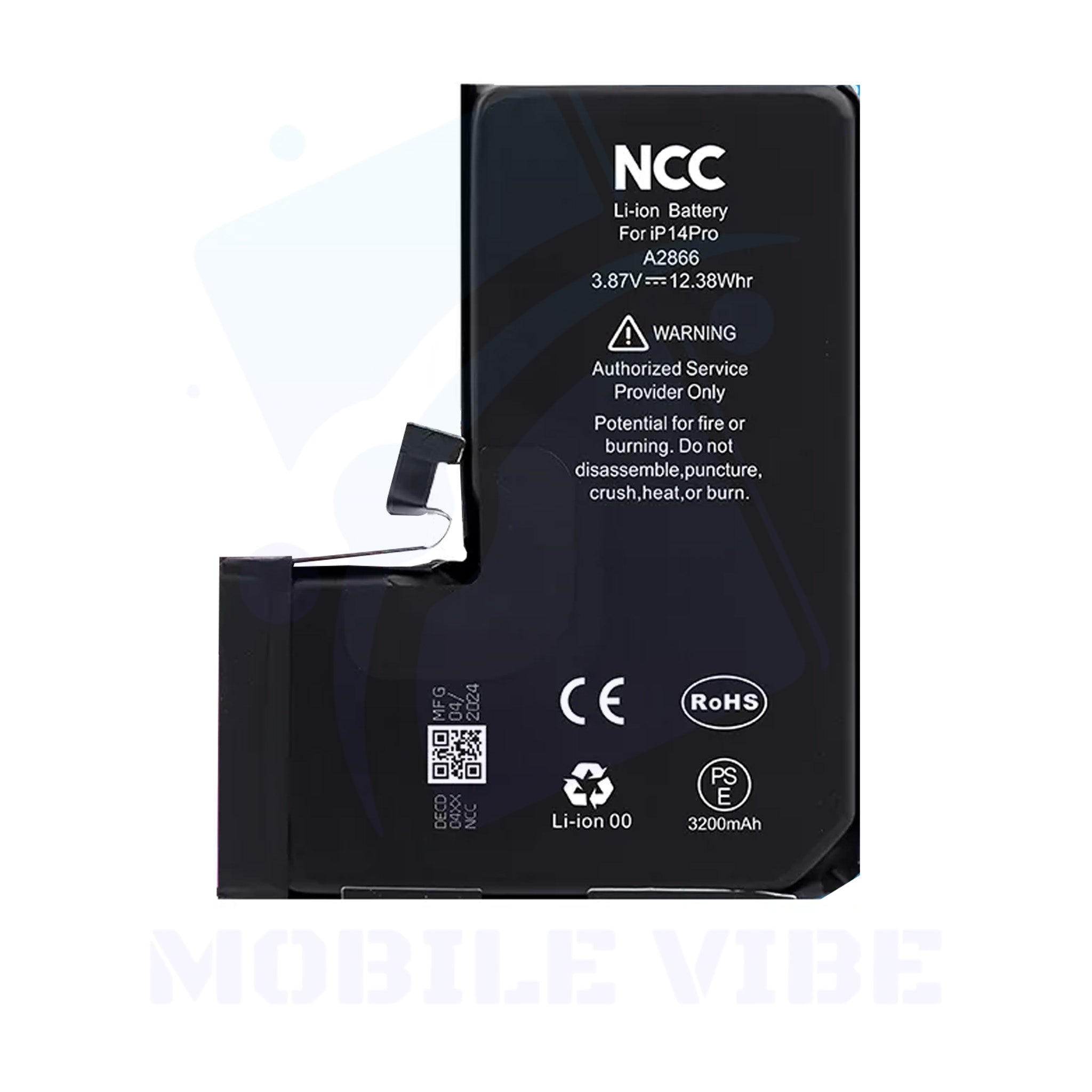 NCC High-Quality Replacement Battery For iPhone 14 Pro
