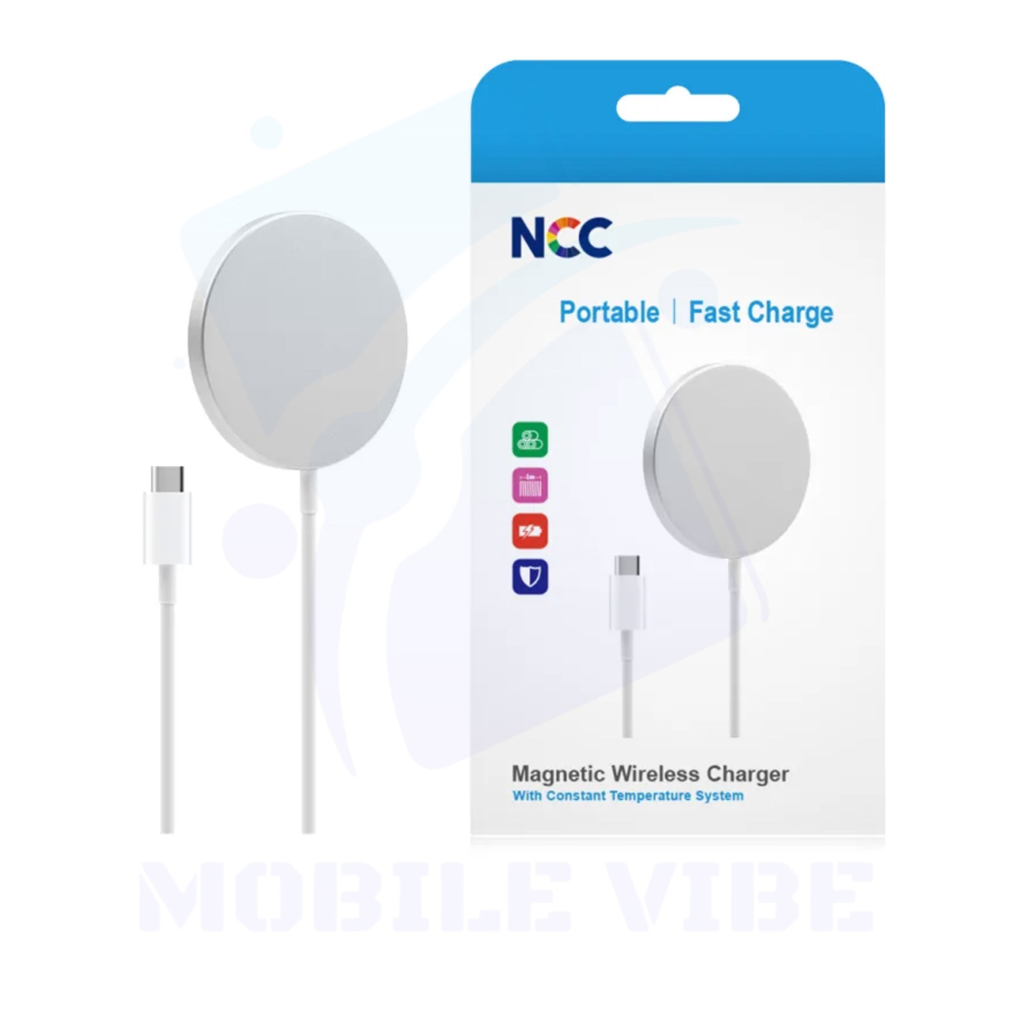 NCC Magnetic Wireless Charger Packed