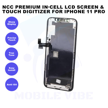 NCC Premium In-Cell LCD Screen & Touch Digitizer for iPhone 11 Pro Features