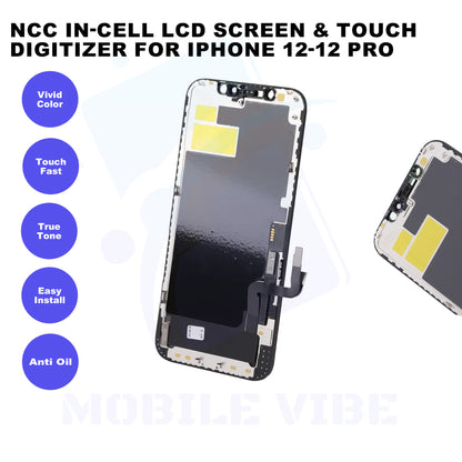 NCC Premium In-Cell LCD Screen & Touch Digitizer for iPhone 12/12 Pro Features