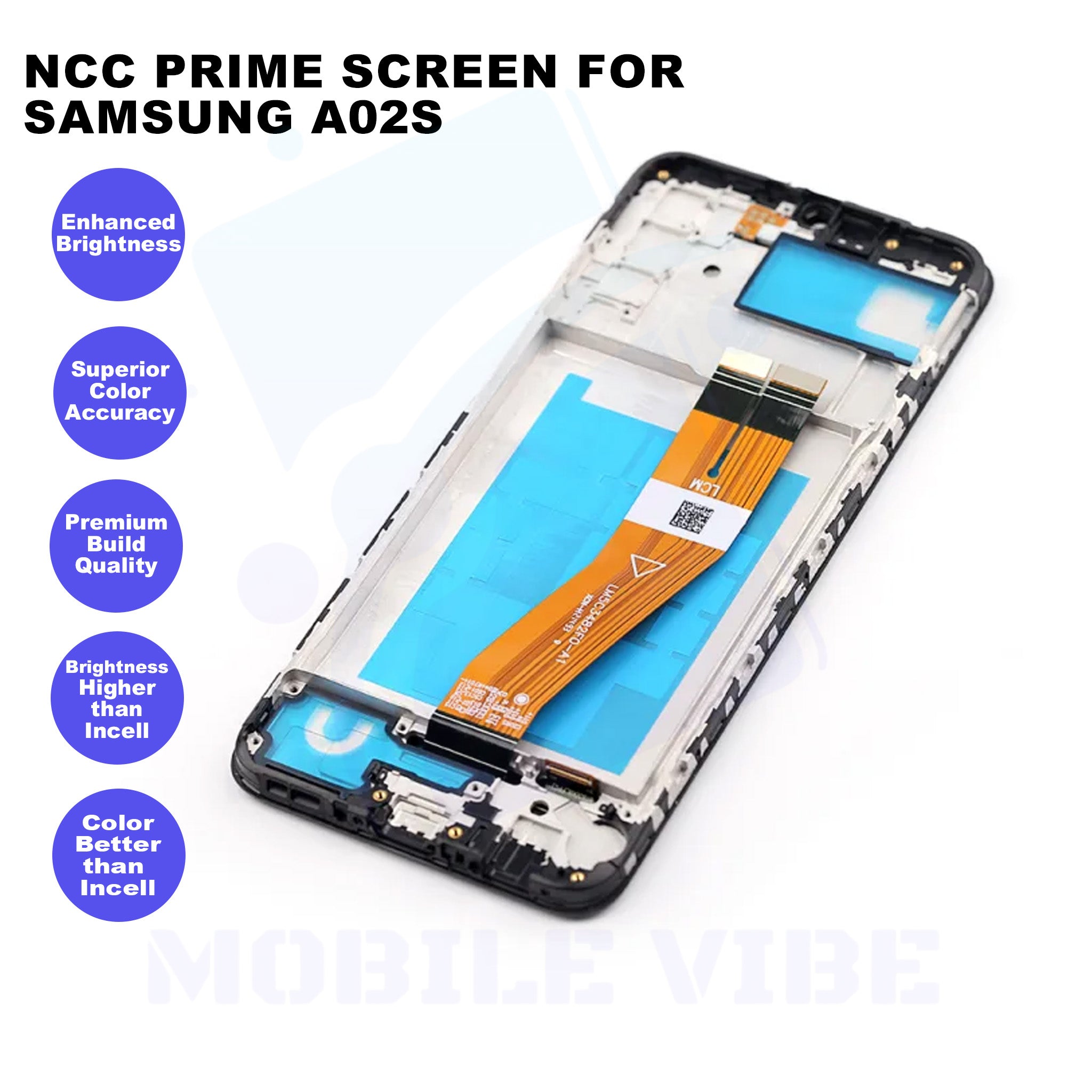 NCC Prime Screen for Samsung A02S Features