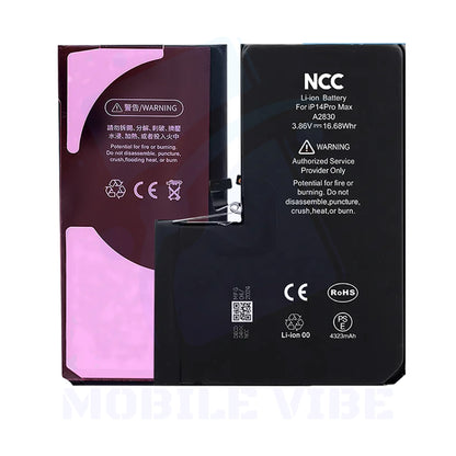 NCC Replacement Battery For iPhone 14 Pro Max Back