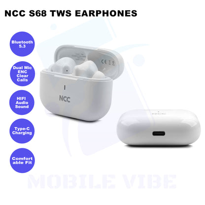 NCC S68 TWS Earphones Features