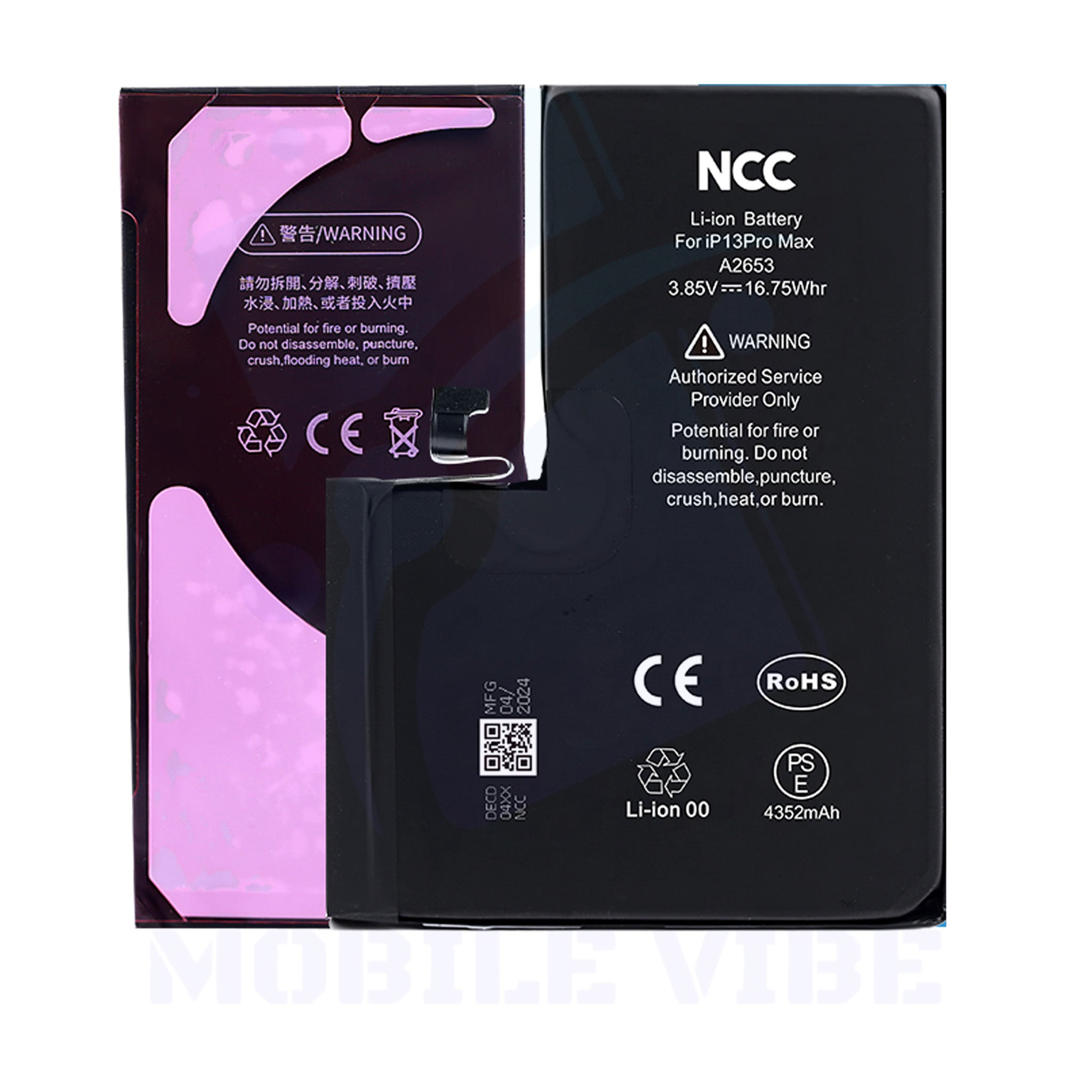 NCC iPhone 13 Pro Max Replacement Battery Back