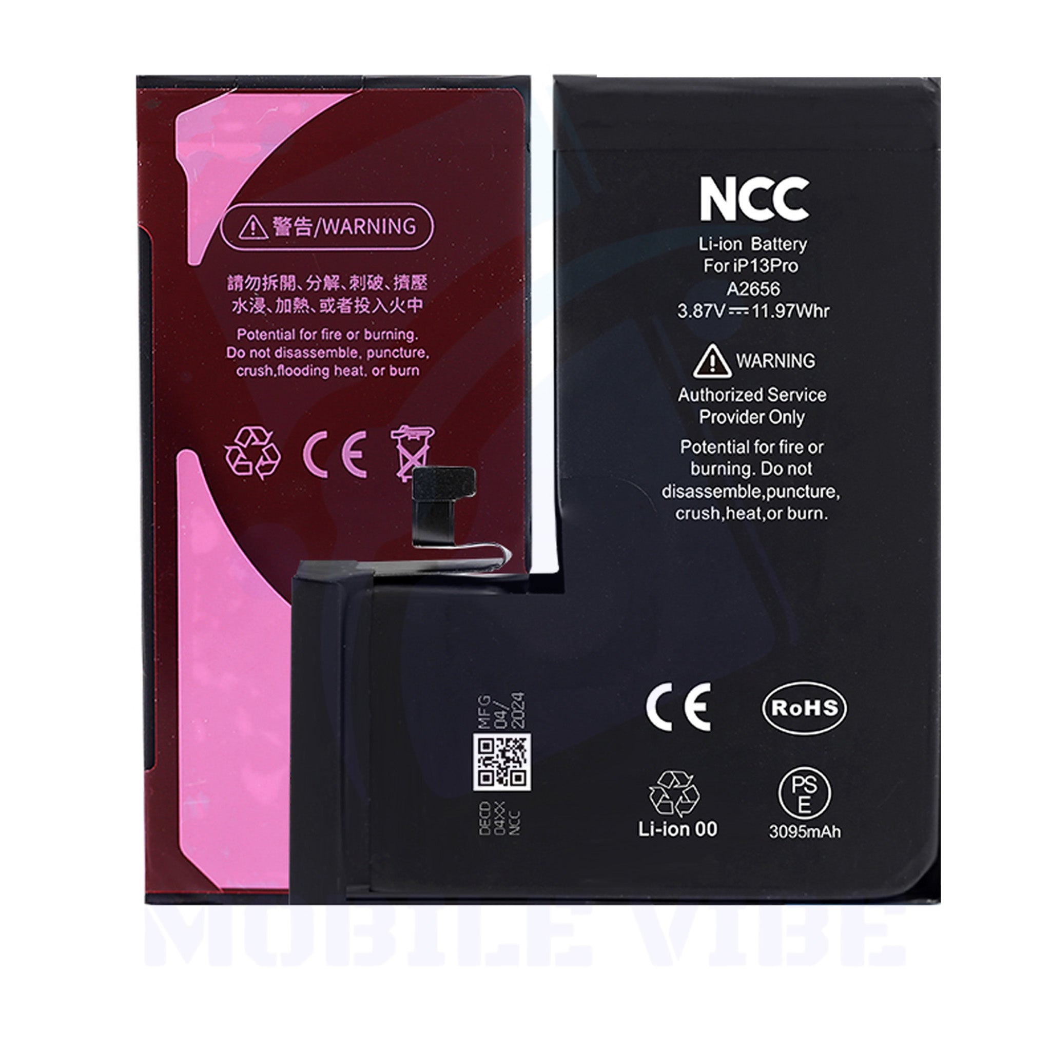 NCC iPhone 13 Pro Replacement Battery Back