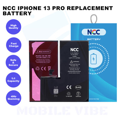 NCC iPhone 13 Pro Replacement Battery Features