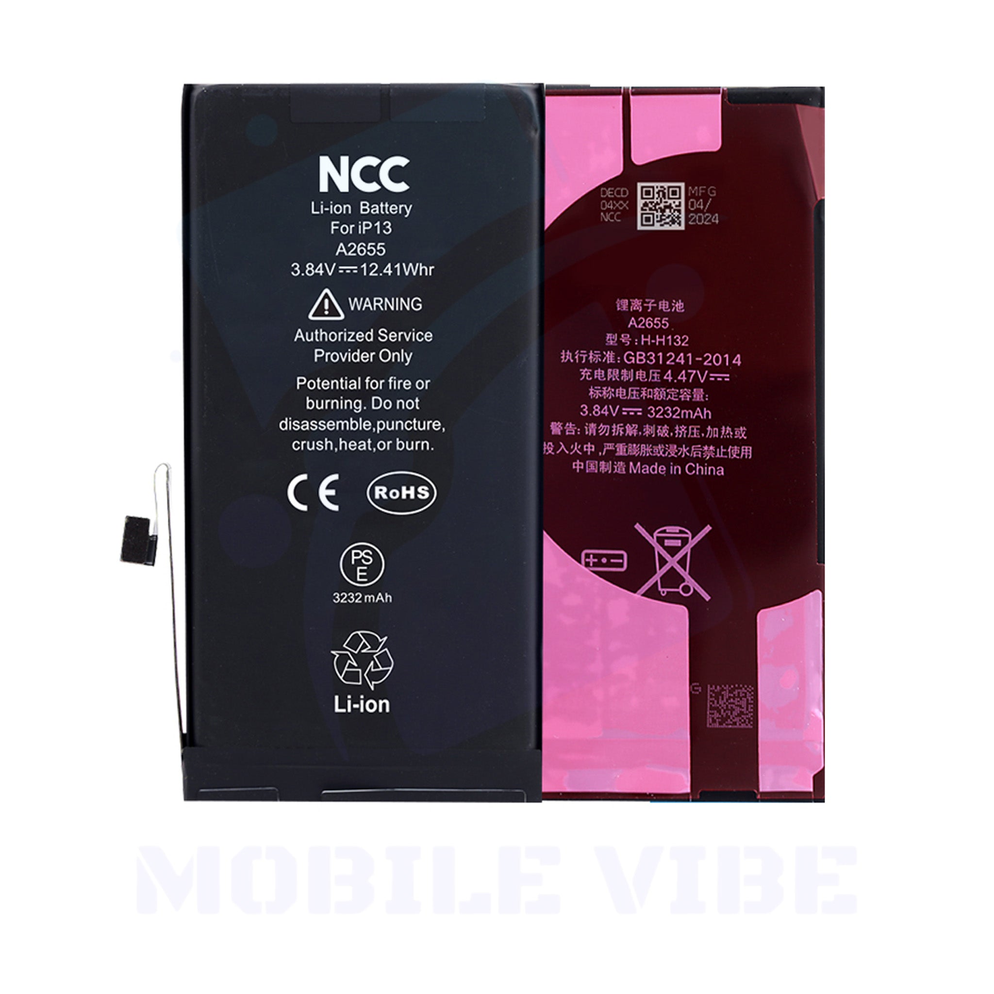 NCC iPhone 13 Replacement Battery Back