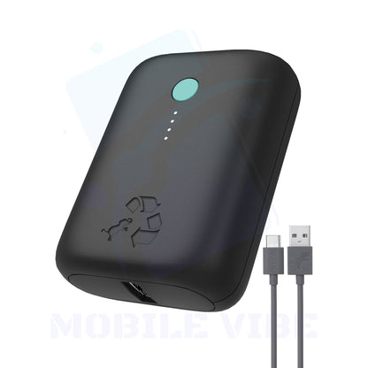 Nimble Champ Lite 15 W Portable Charger – Eco-Friendly 5,200 mAh Power Bank Black