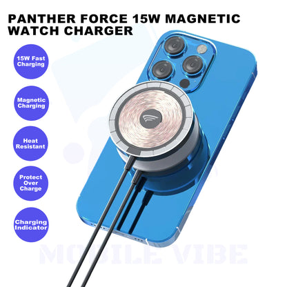 Panther Force 15W Magnetic Watch Charger Features