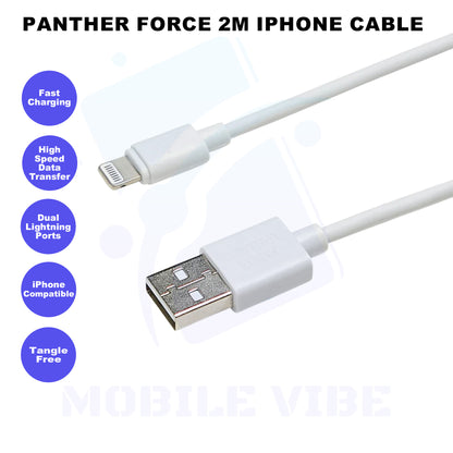 Panther Force 2M iPhone Cable Features