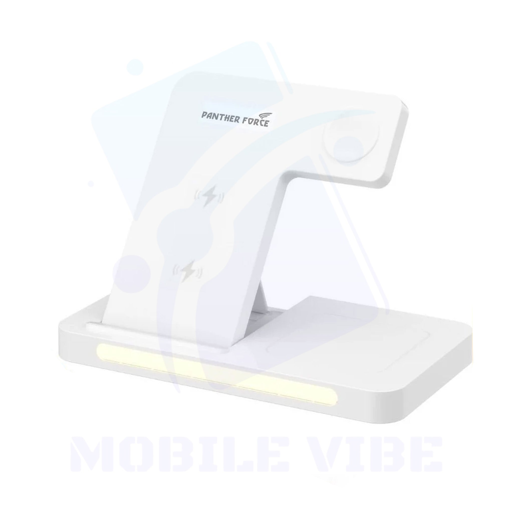Panther Force 3-in-1 Wireless Charger – Fast, Convenient, Multi-Device Charging