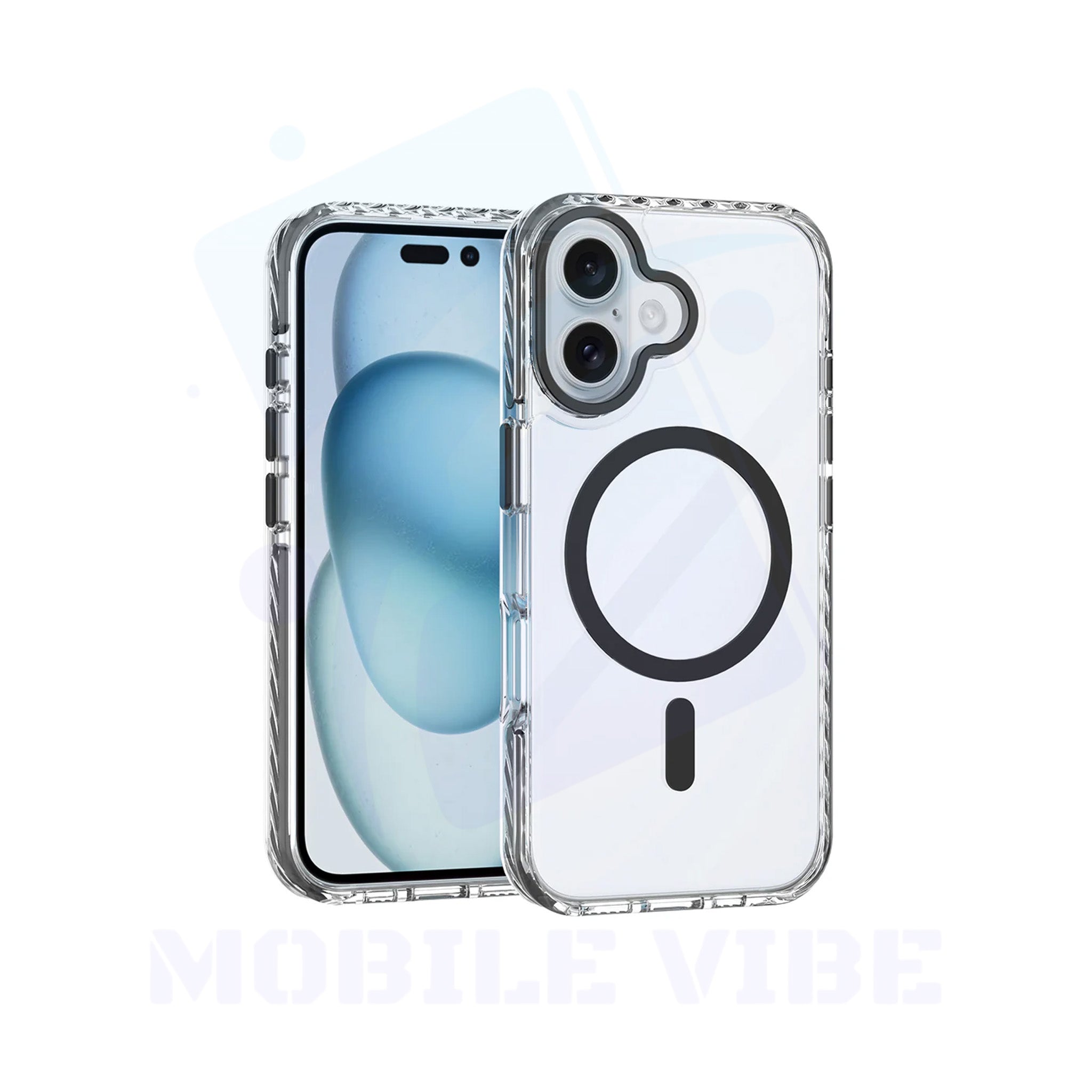 Panther Force Anti-Shock Case for iPhone 16 transparent – Superior Protection & Style