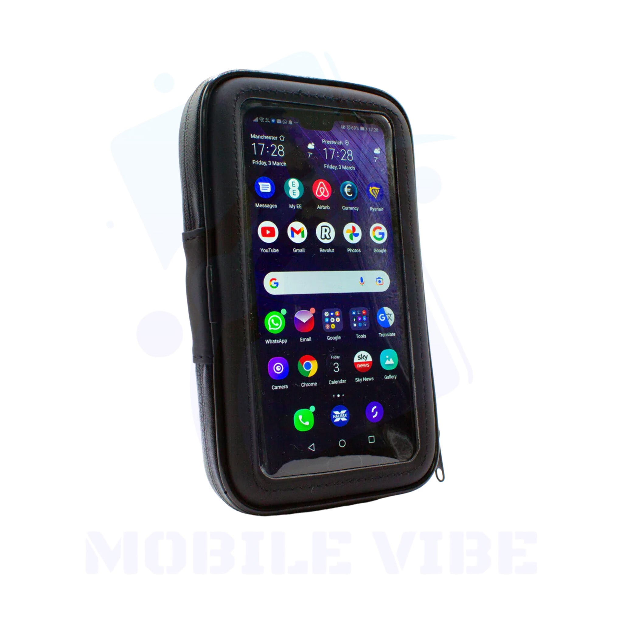 Panther Force Bike Holder PF190 | Non-slip surface | Universal phone compatibility