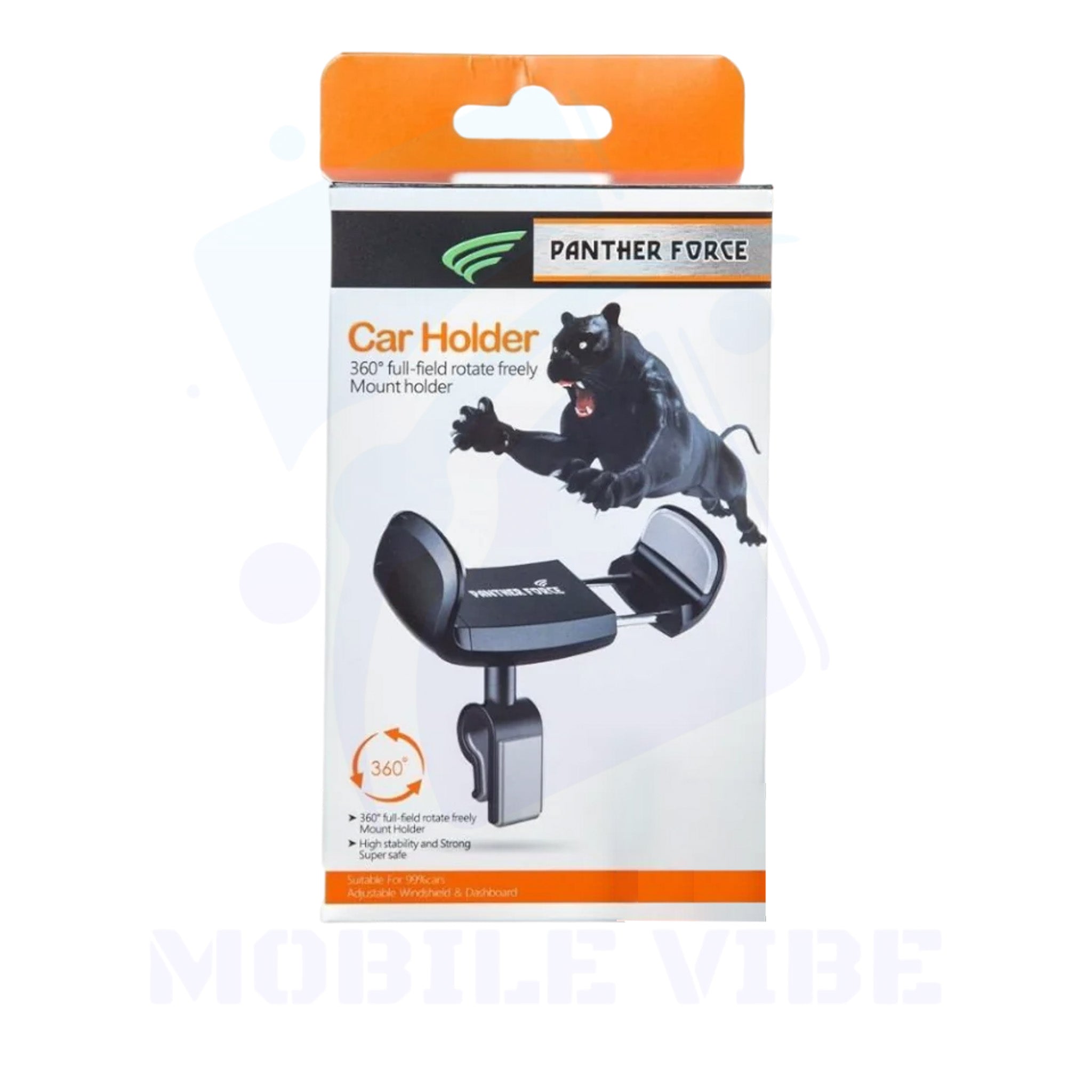 Panther Force PF-003 360° Rotating Car Phone Holder Packed
