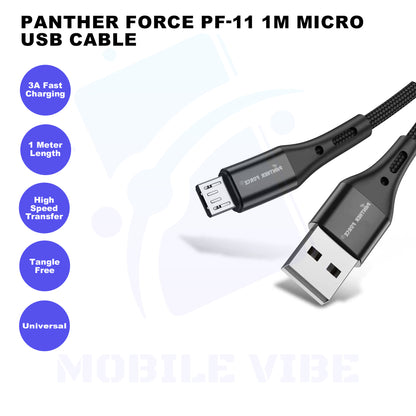 Panther Force PF-11 1M Micro USB Cable Features