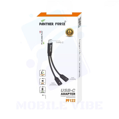 Panther Force PF-122 USB-C Adapter  packed for Micro-USB Devices