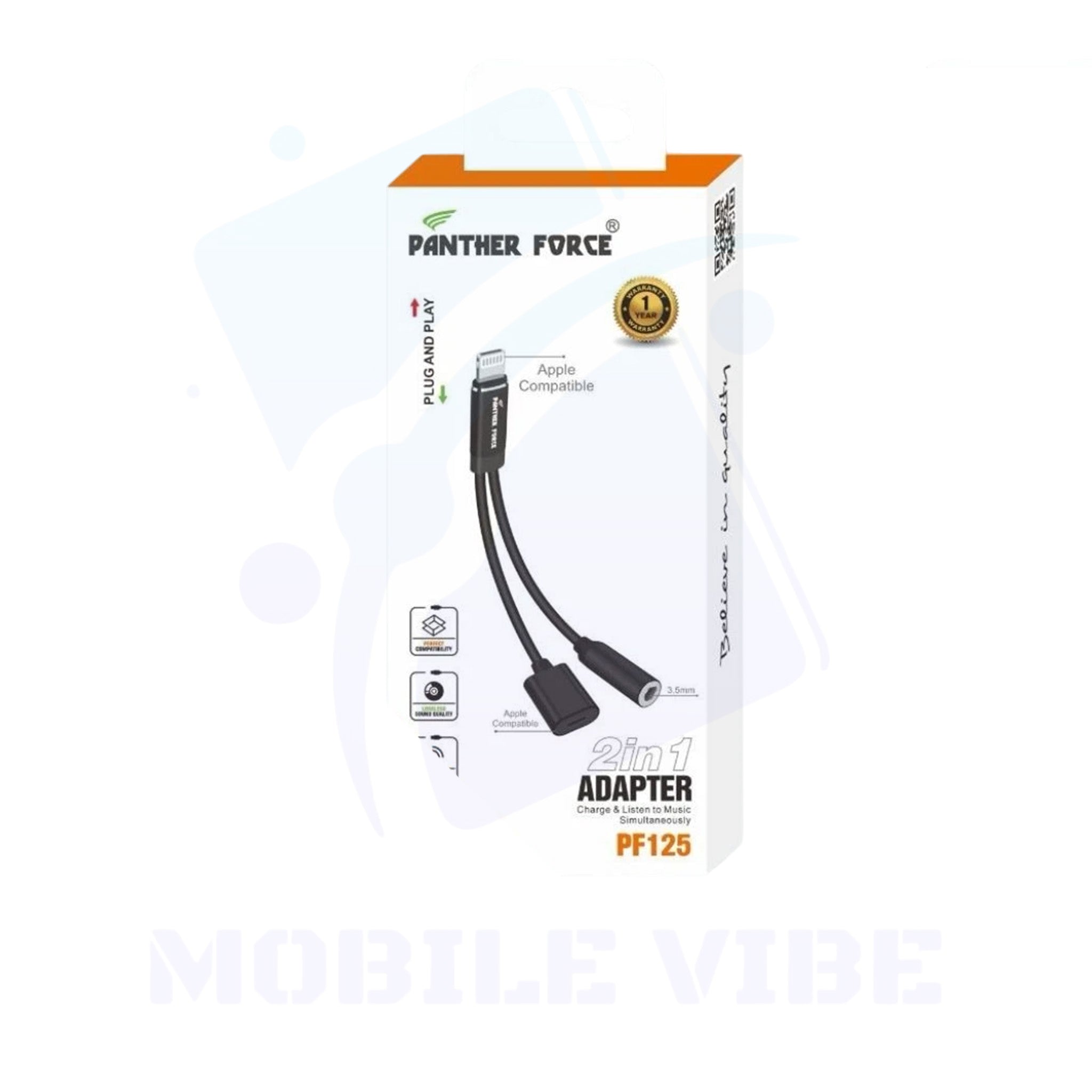 Panther Force PF-125 1M Micro USB to USB Cable with box