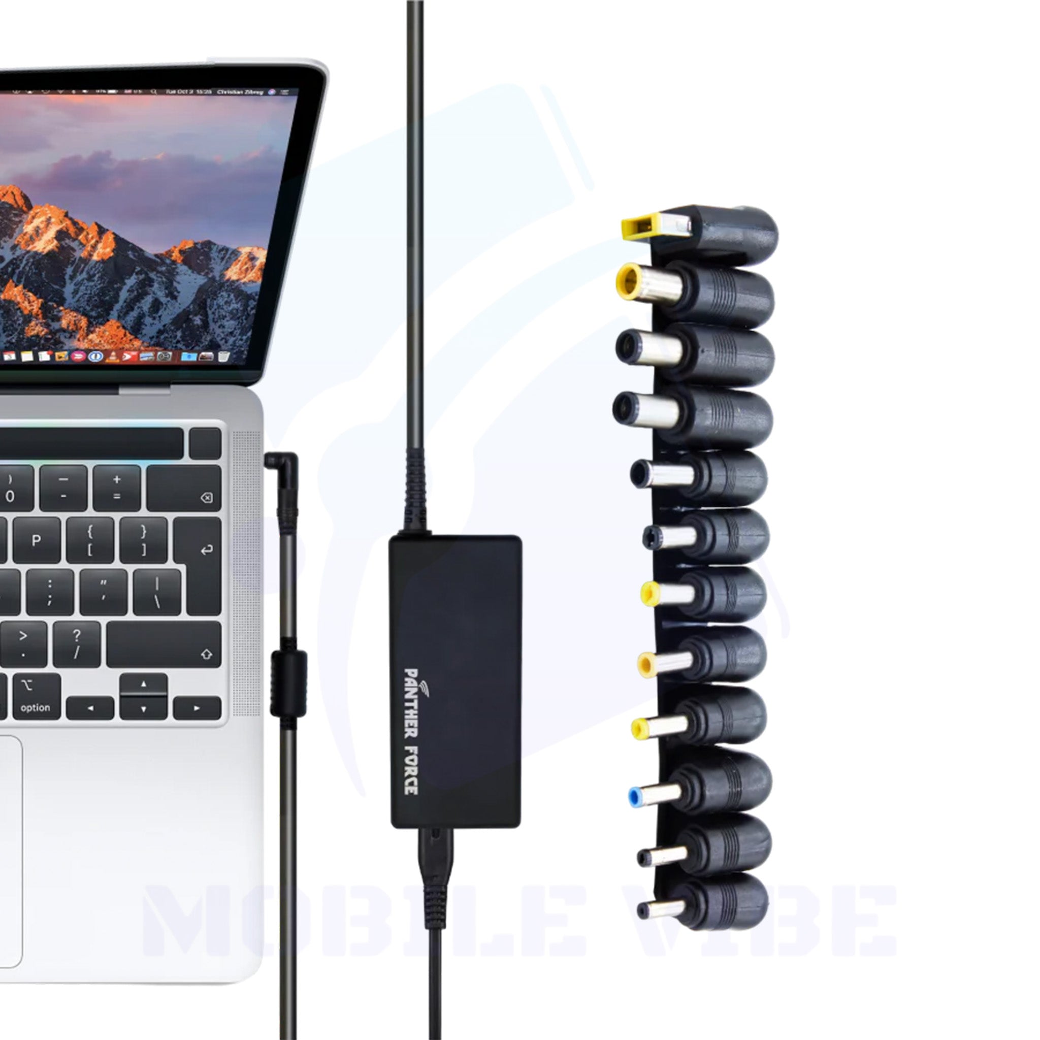 Panther Force PF-172 90W Universal Laptop Charger – Versatile Charging Solution