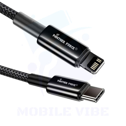 Panther Force PF-174 PD20W Type-C to Lightning 2m Cable