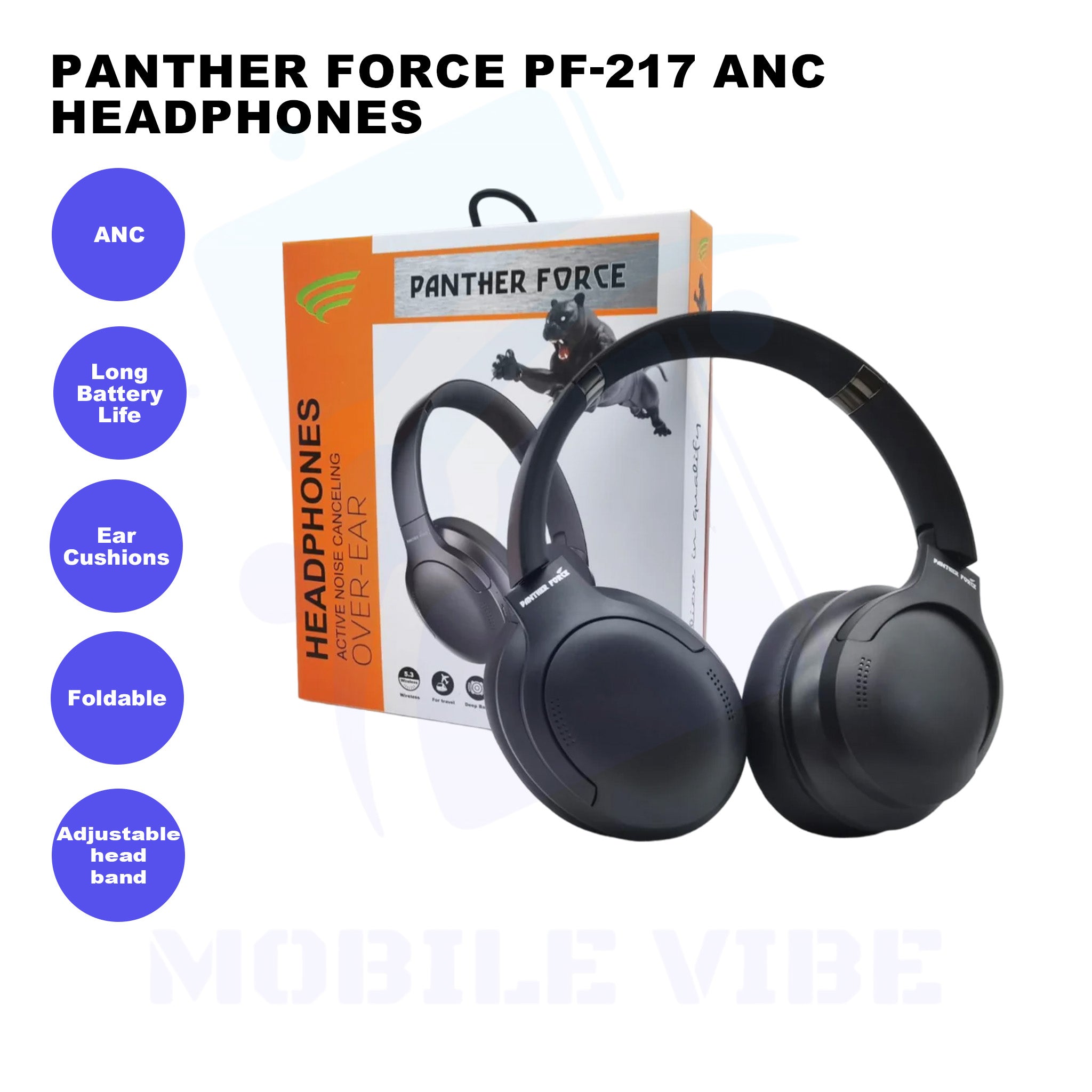 Panther Force PF-217 ANC Headphones Features