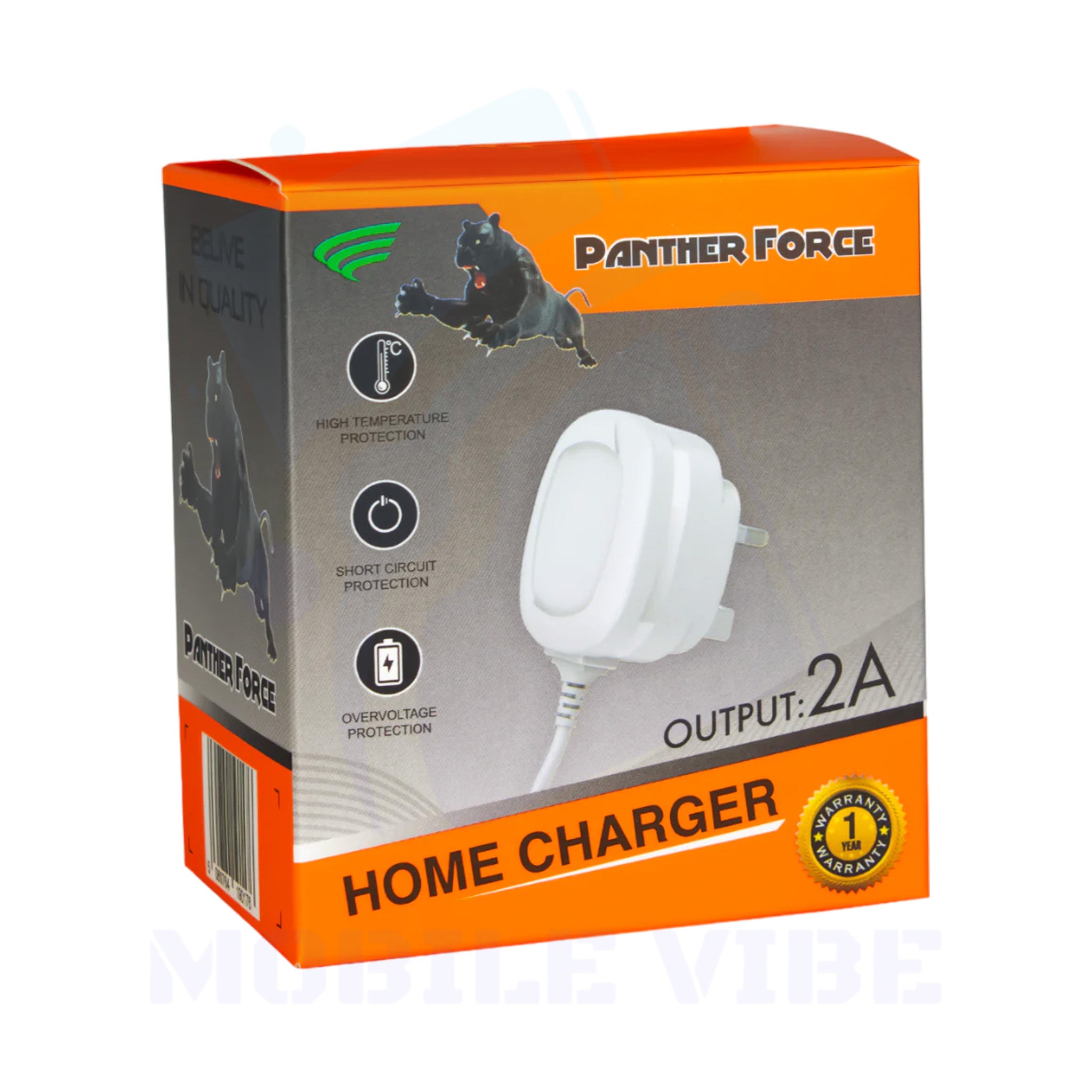 Panther Force PF-70 2A Type-C Main Charger Packed