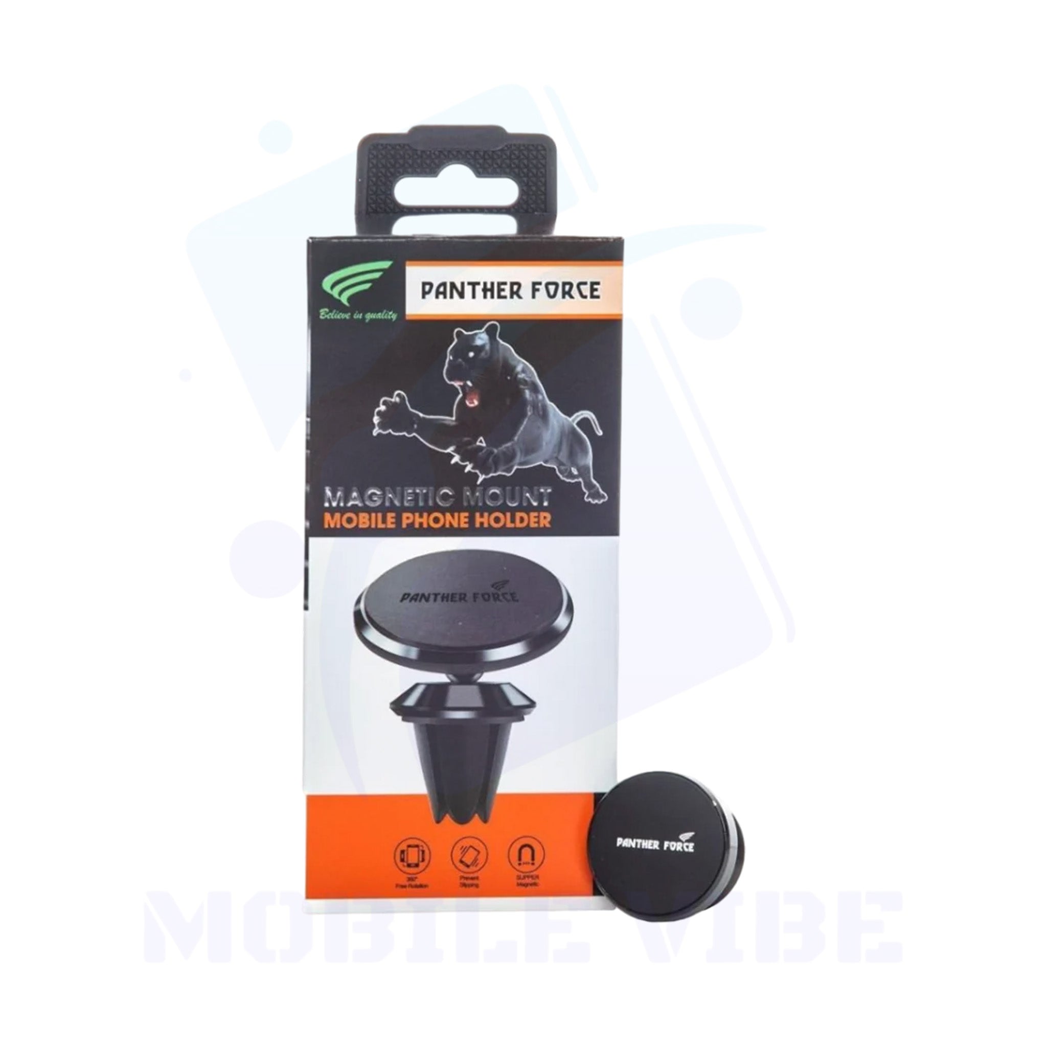 Panther Force PF10 Round Magnetic Air Vent Holder Packed