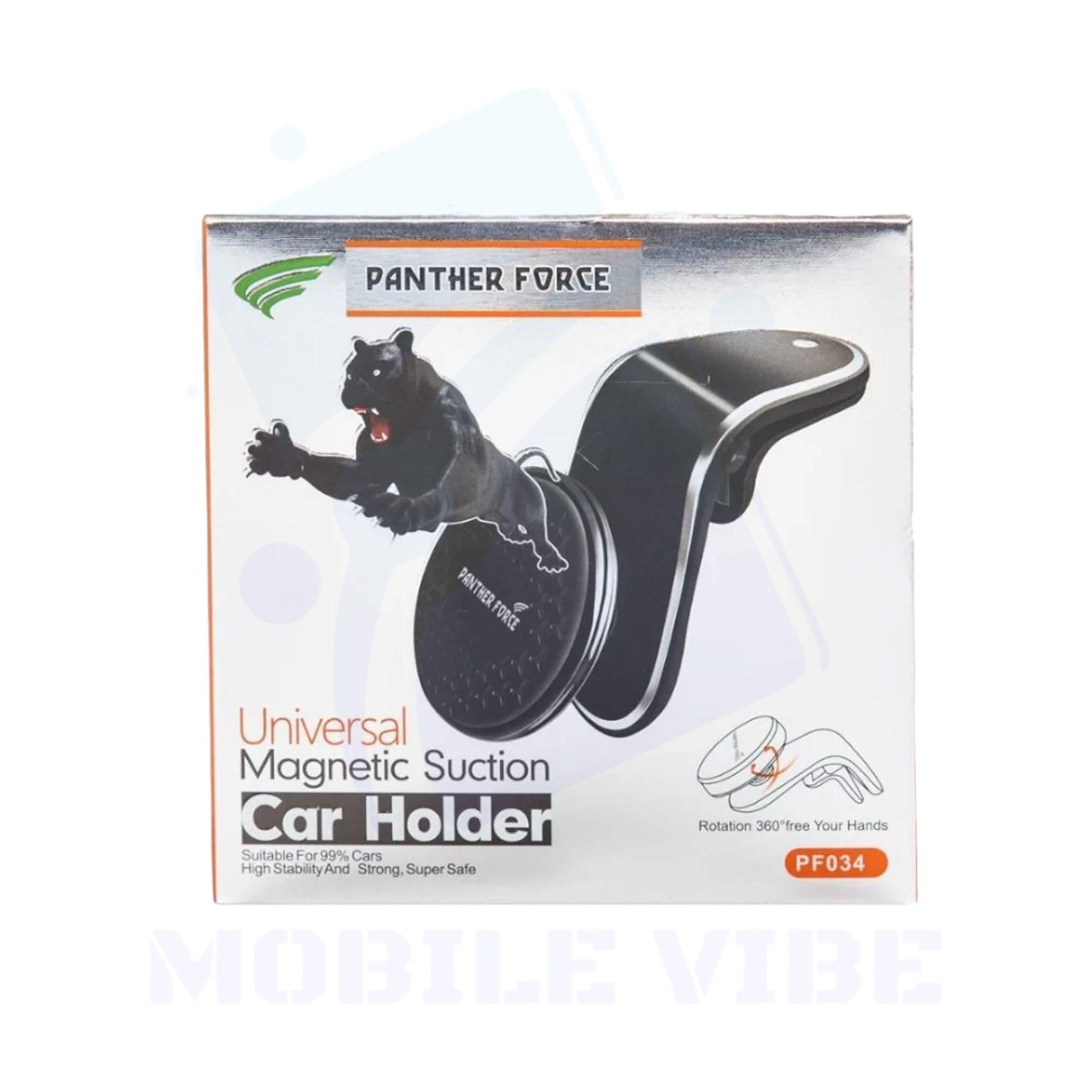 Panther Force PF34 Car Mount Magnetic Holder Packed