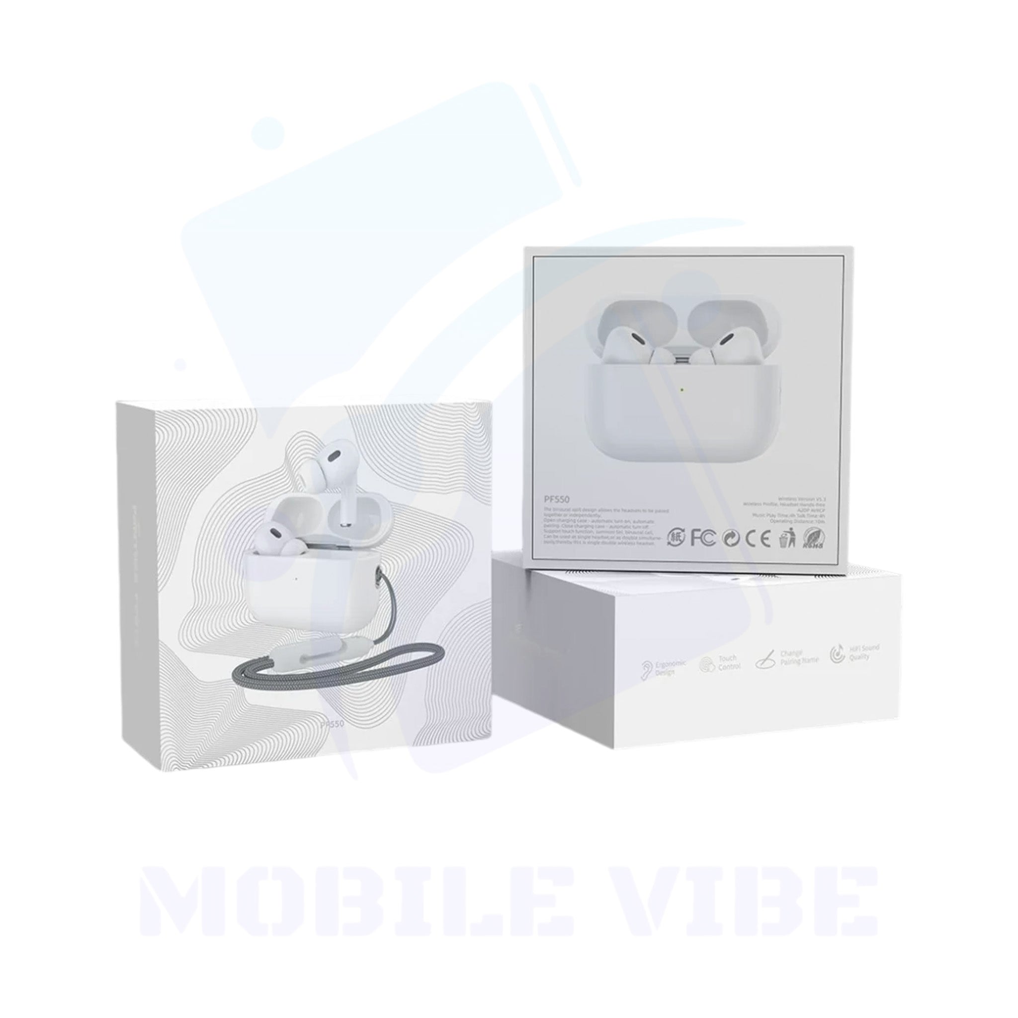 Panther Force PF550 BT TWS Earpods with packaging
