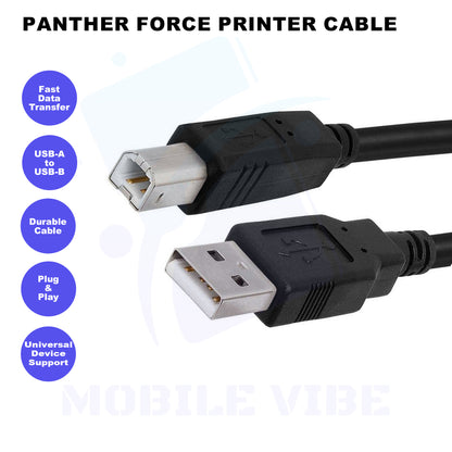 Panther Force Printer Cable Features