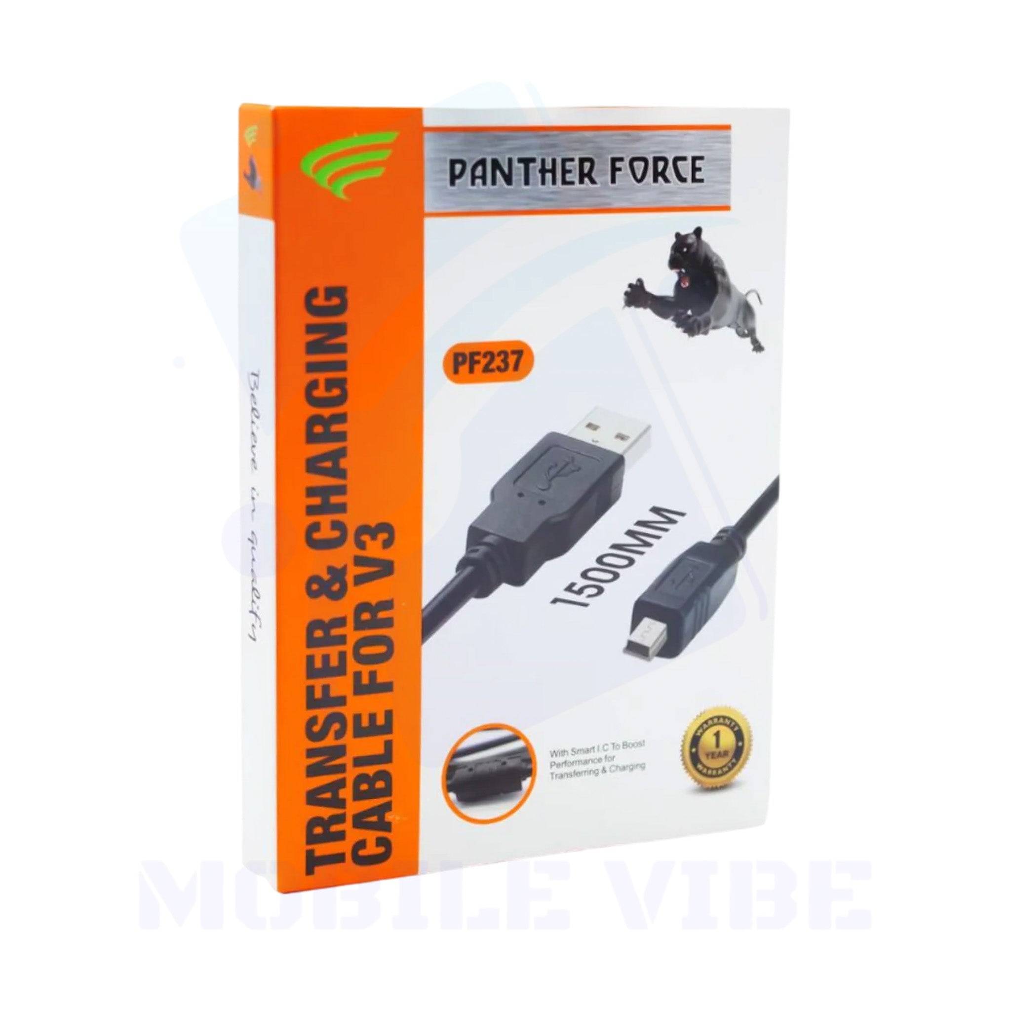 Panther Force V3 Cable Packed