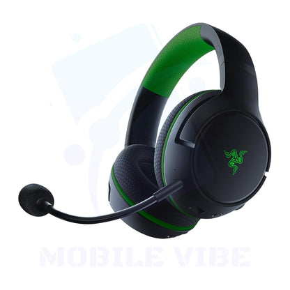 Razer Kaira Pro for Xbox with balck and green combination, The Ultimate Wireless Gaming Headset with HyperSense and Bluetooth