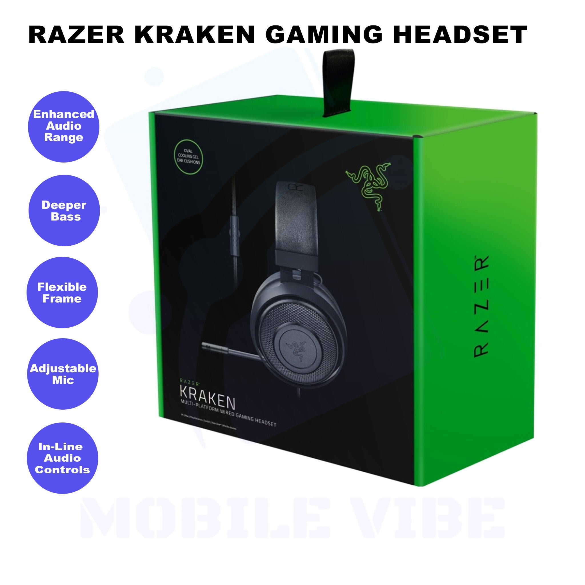 Razer Kraken Gaming Headset Features