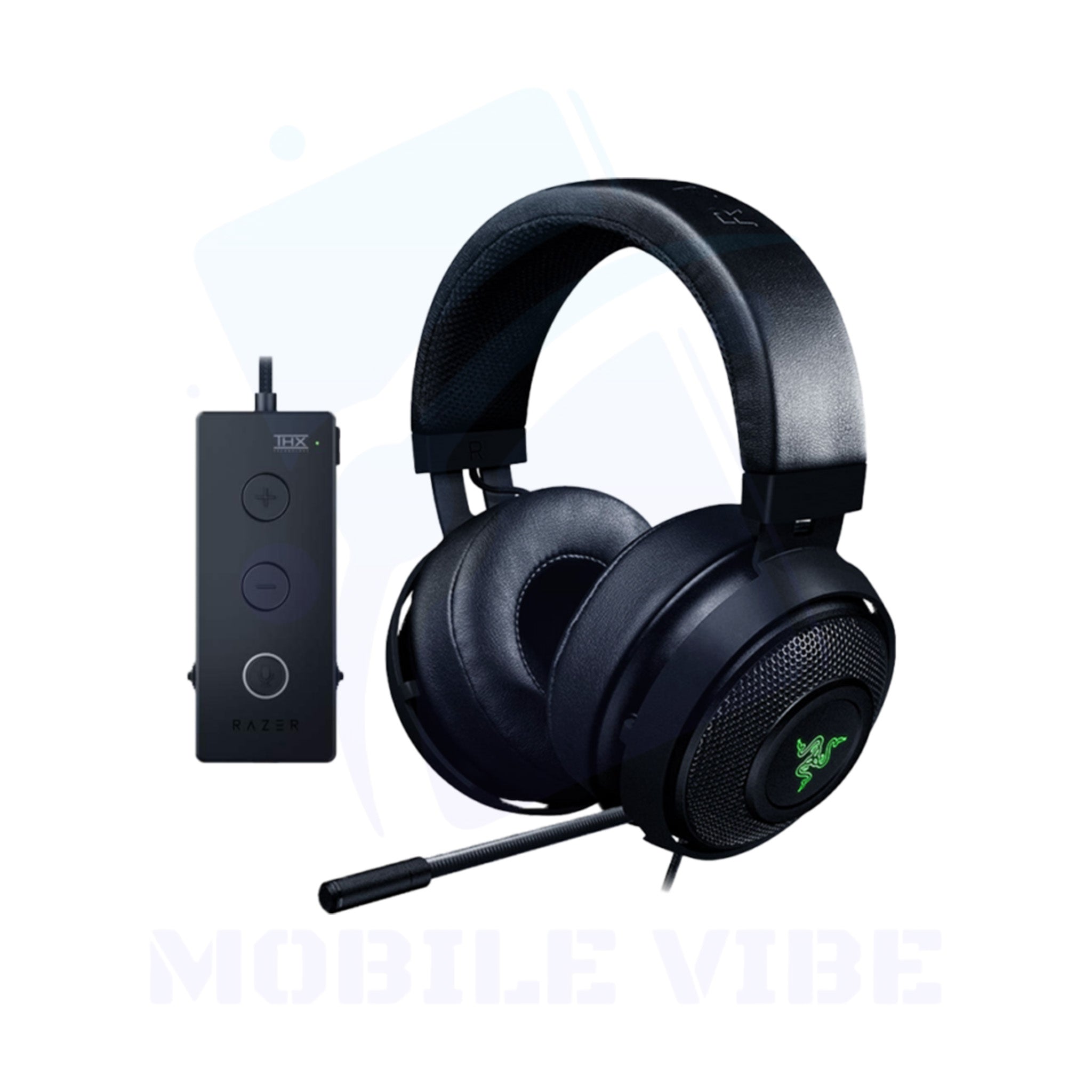 Razer Kraken Tournament Edition Gaming Headset black with USB Audio Controller