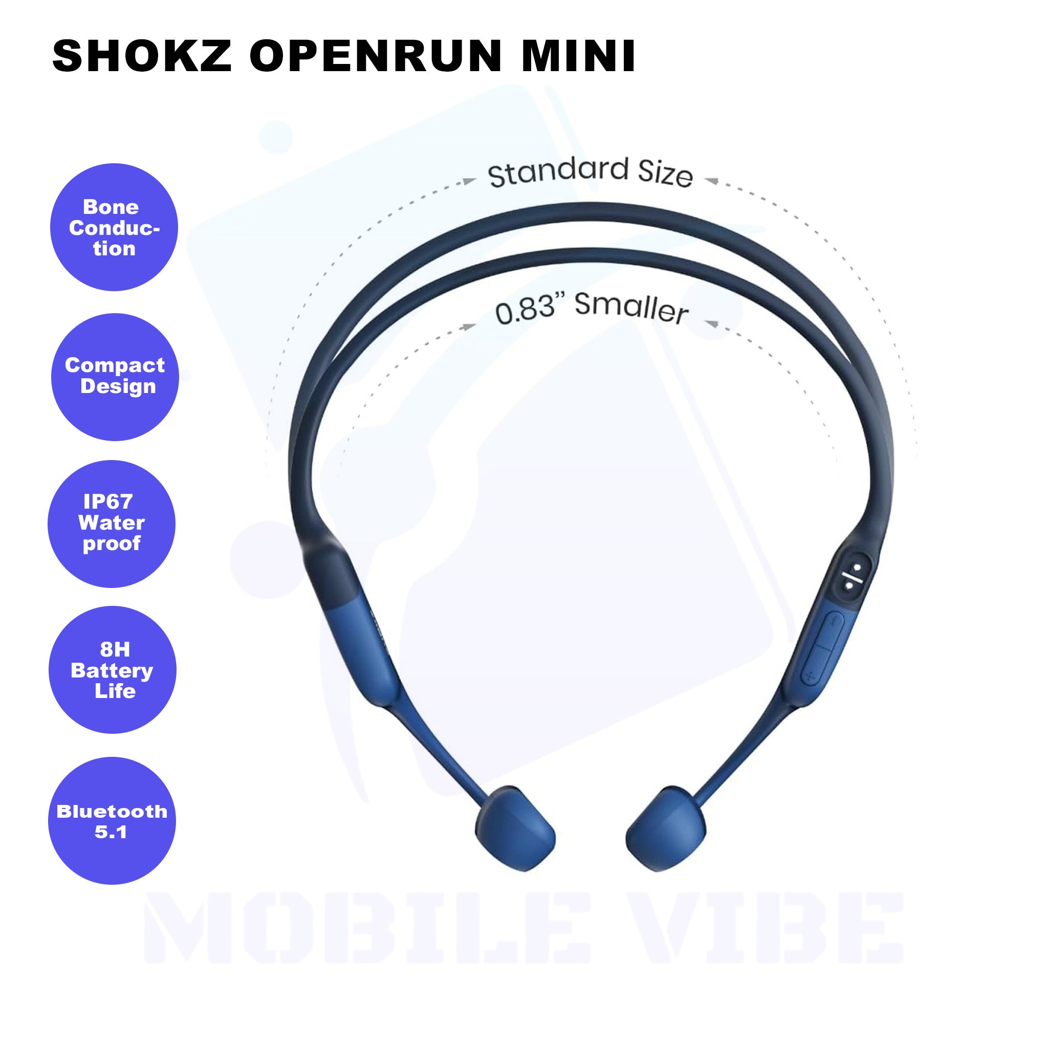 Shokz OpenRun Mini Headphones features