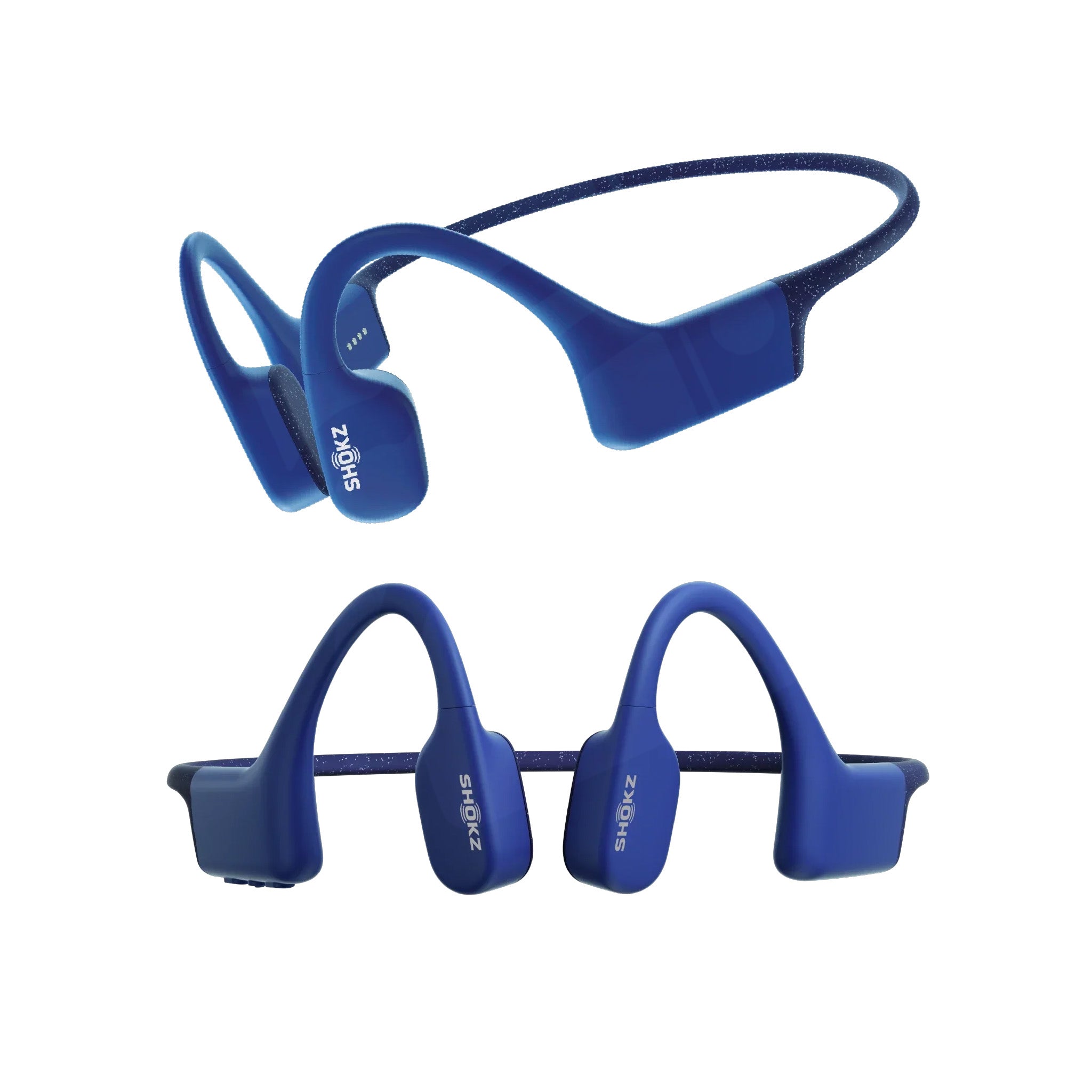 Shokz OpenSwim - Waterproof Bone Conduction MP3 Headphones blue