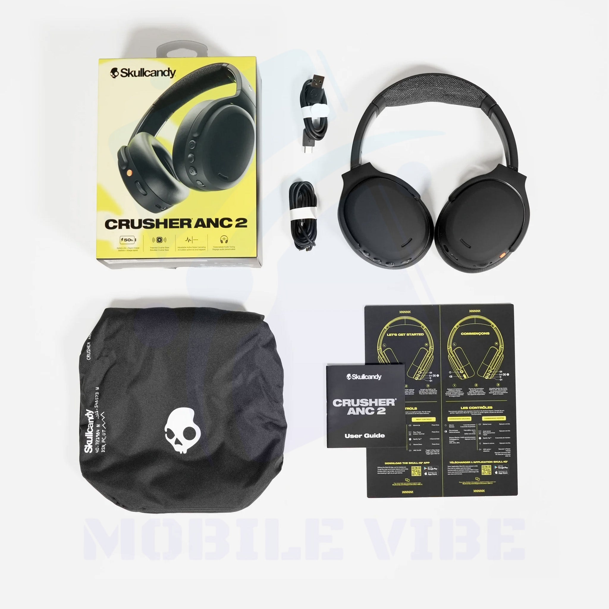 SkullCandy Crusher® ANC 2 Headphones with packaging