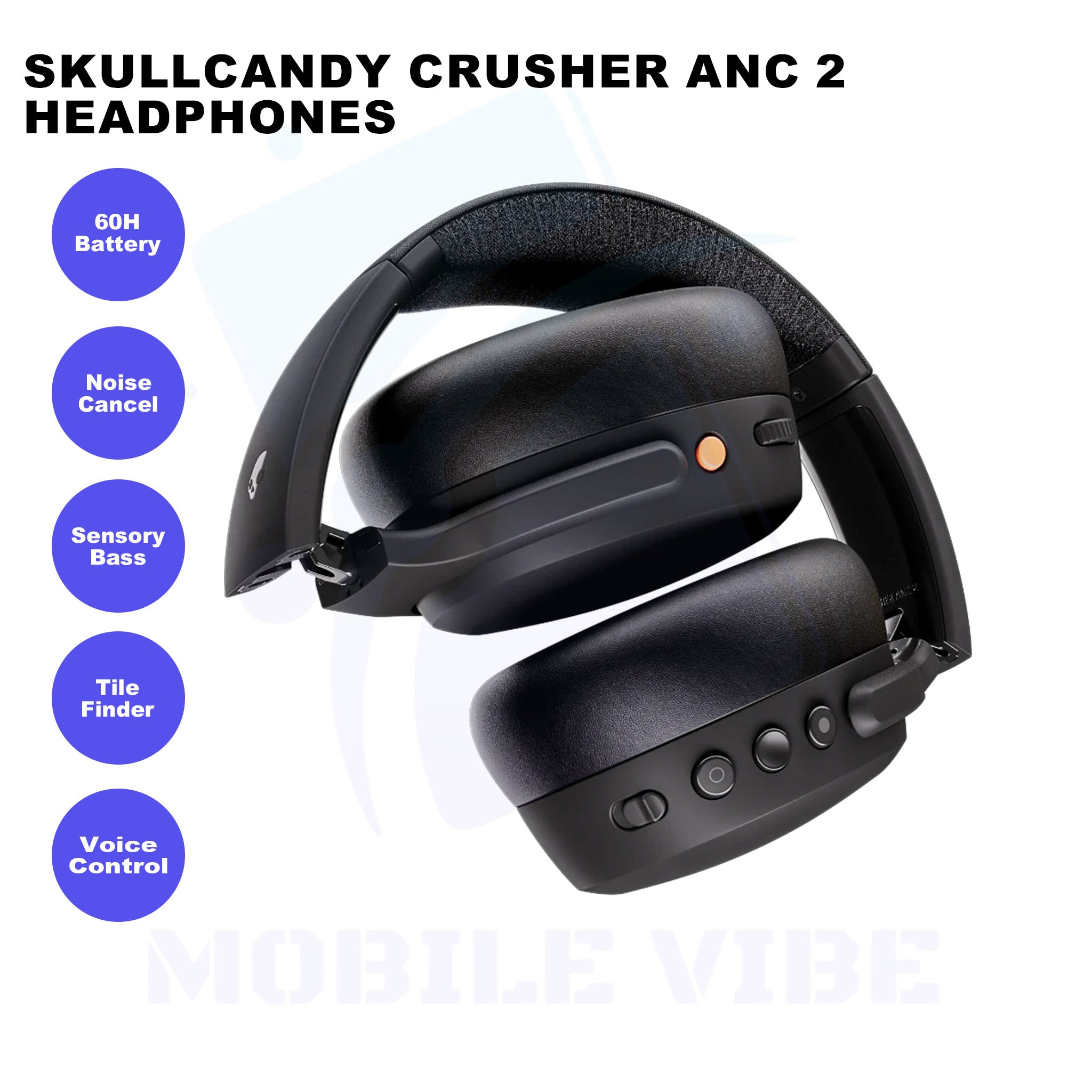 SkullCandy Crusher® ANC 2 Headphones Features