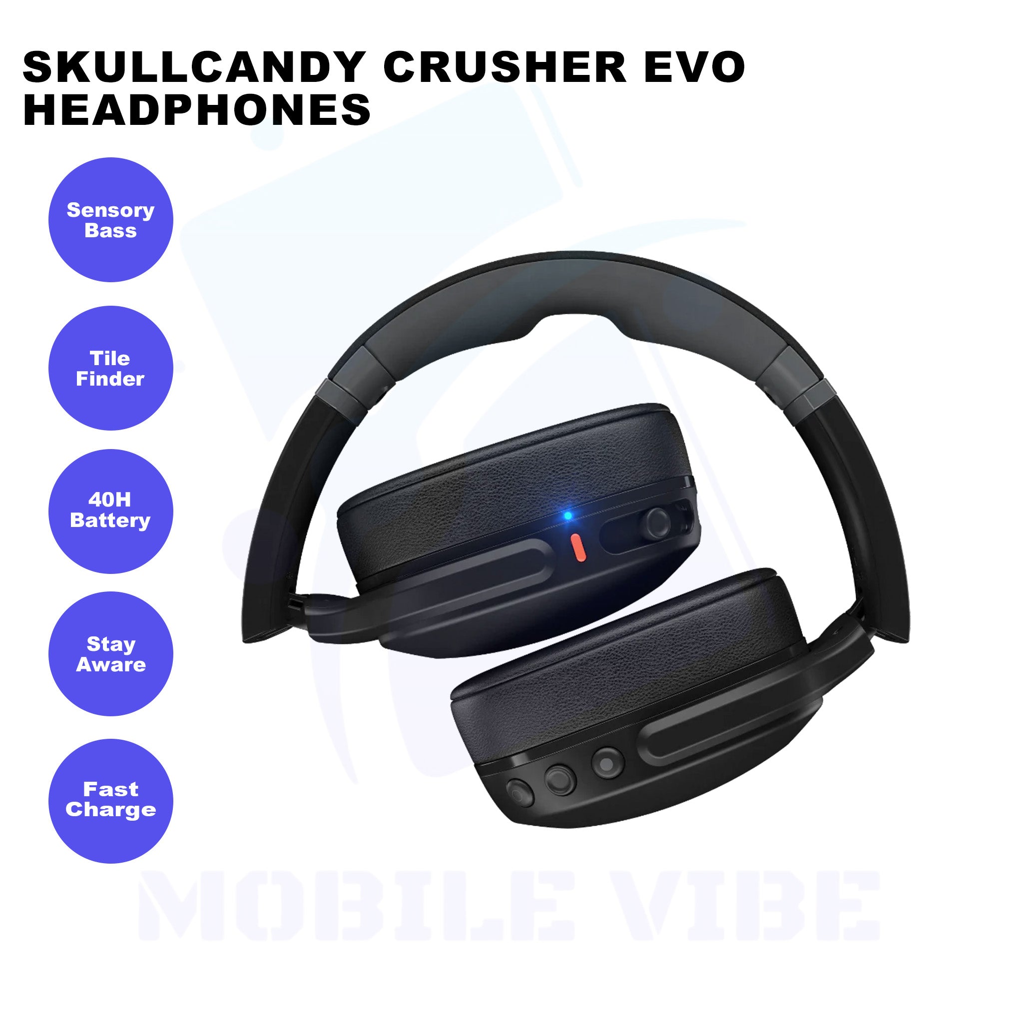 SkullCandy Crusher® Evo Headphones Features