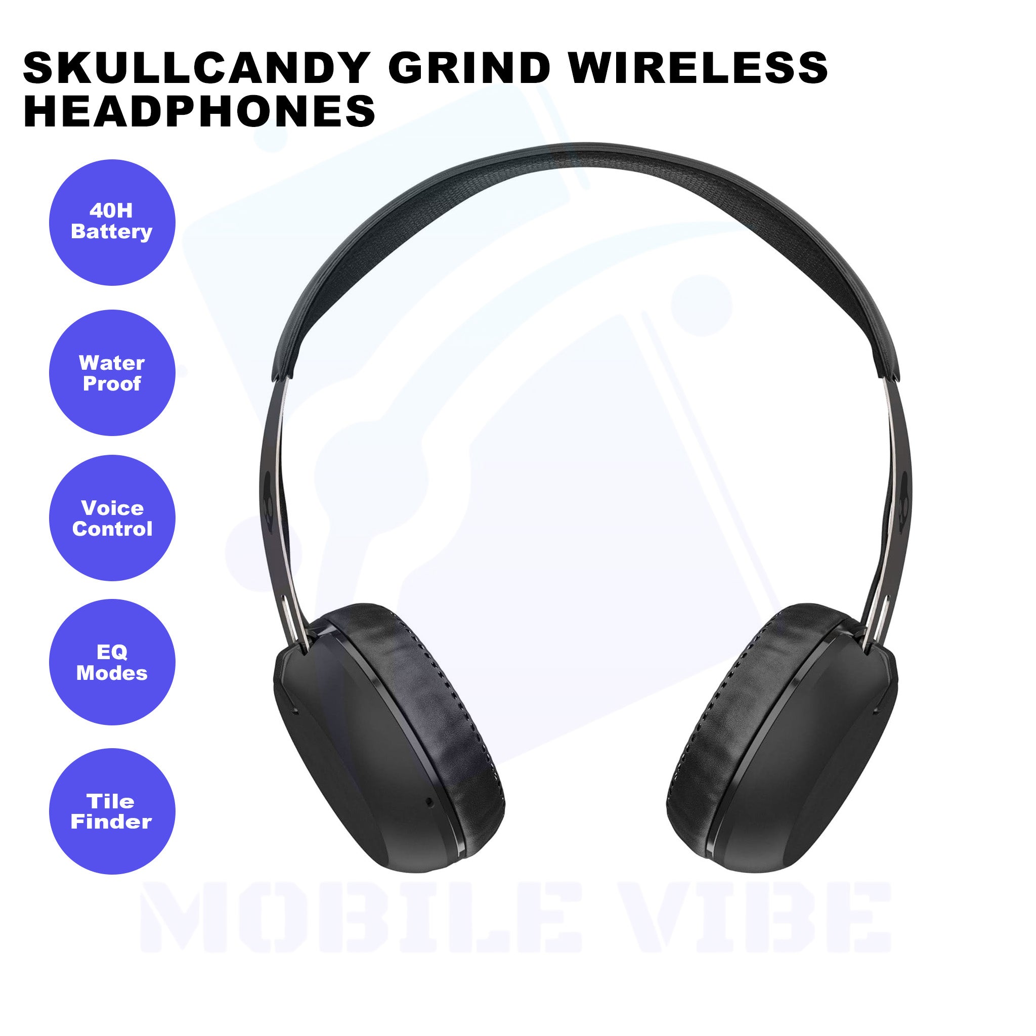 SkullCandy Grind Wireless Headphones Features