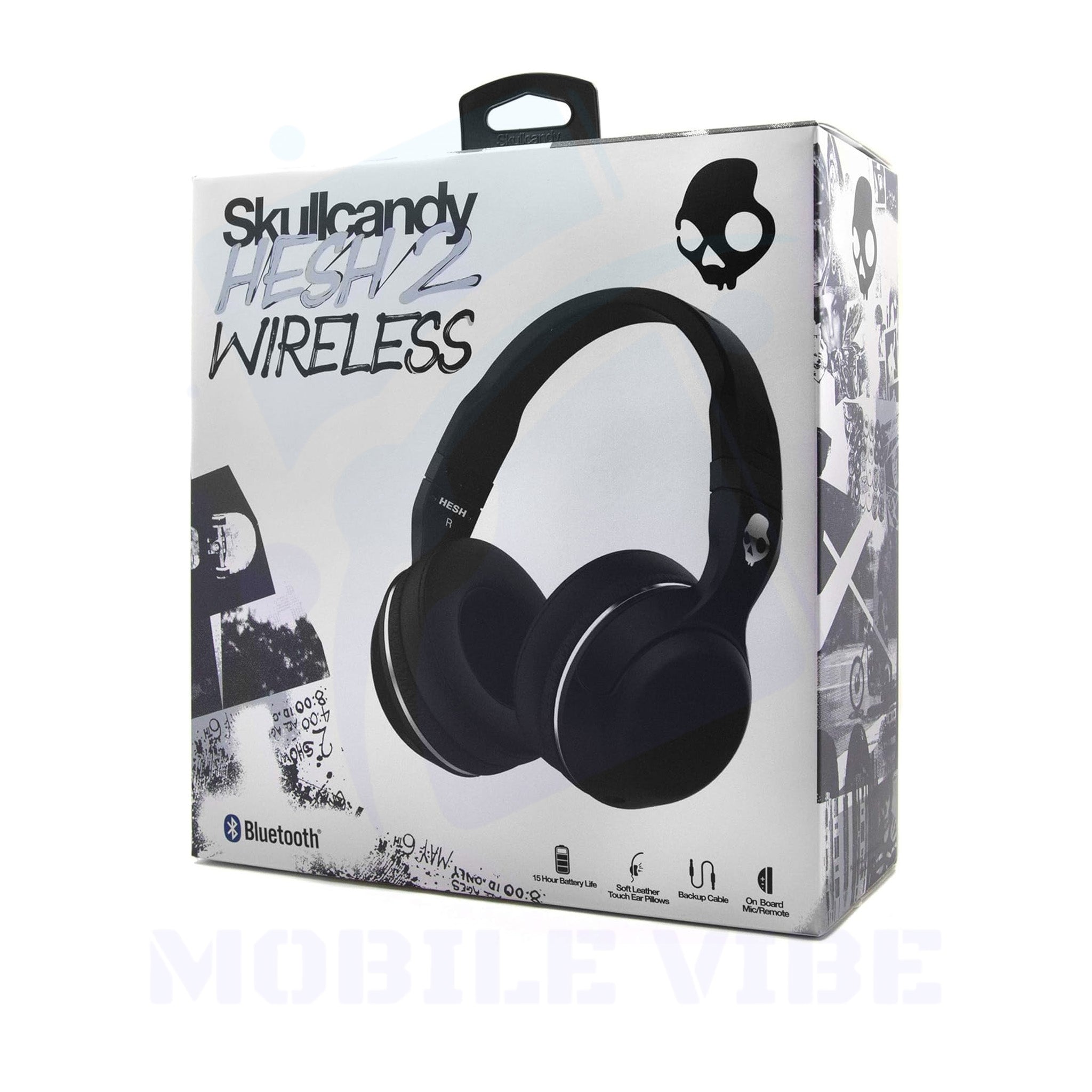 SkullCandy Hesh 2 Headphones with packaging