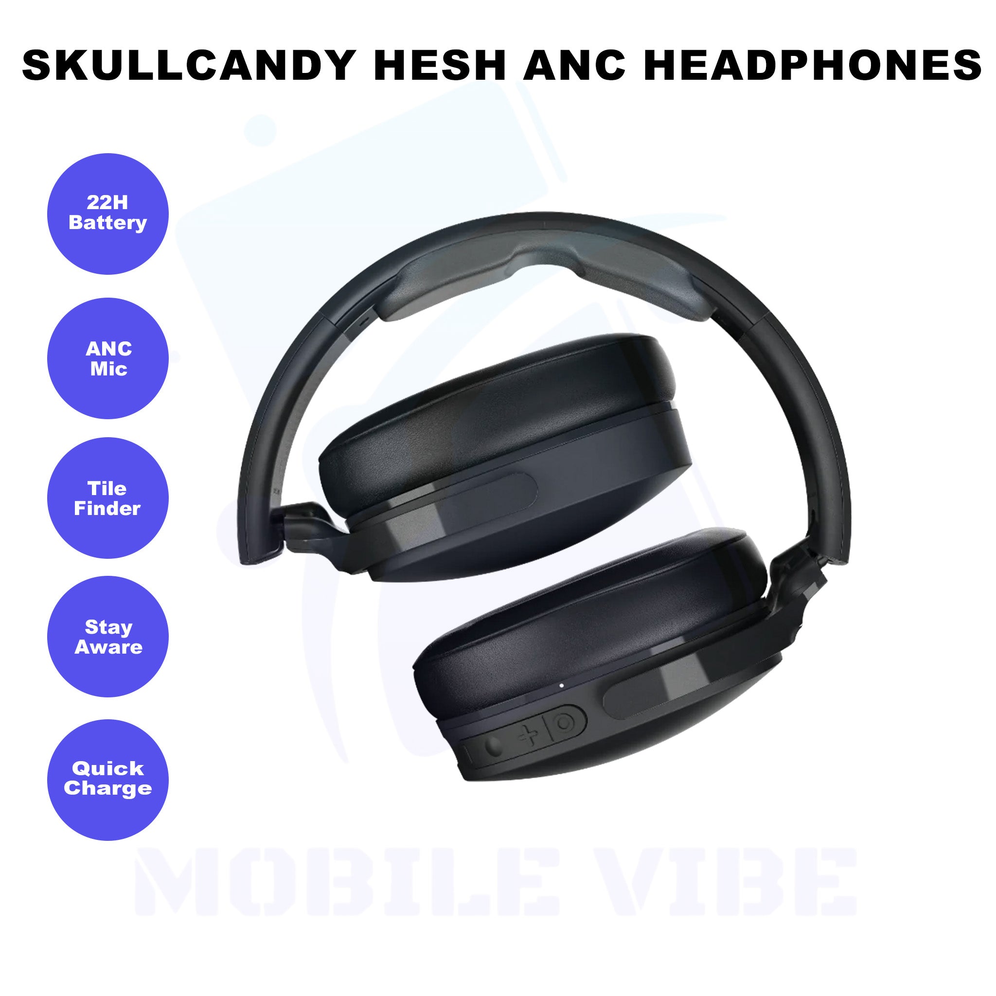 SkullCandy Hesh ANC Headphones Features
