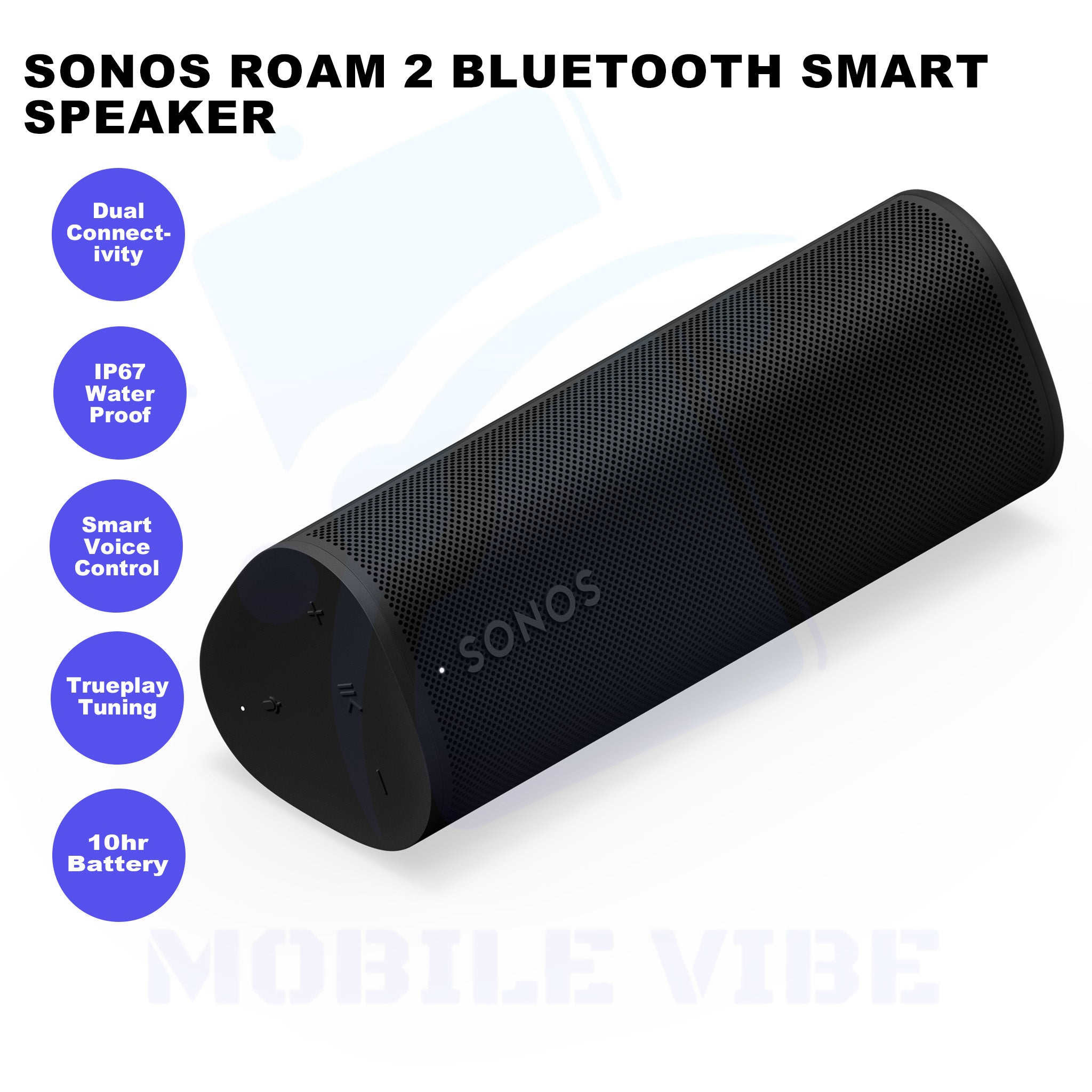 Sonos Roam 2 – Smart Portable Speaker Features