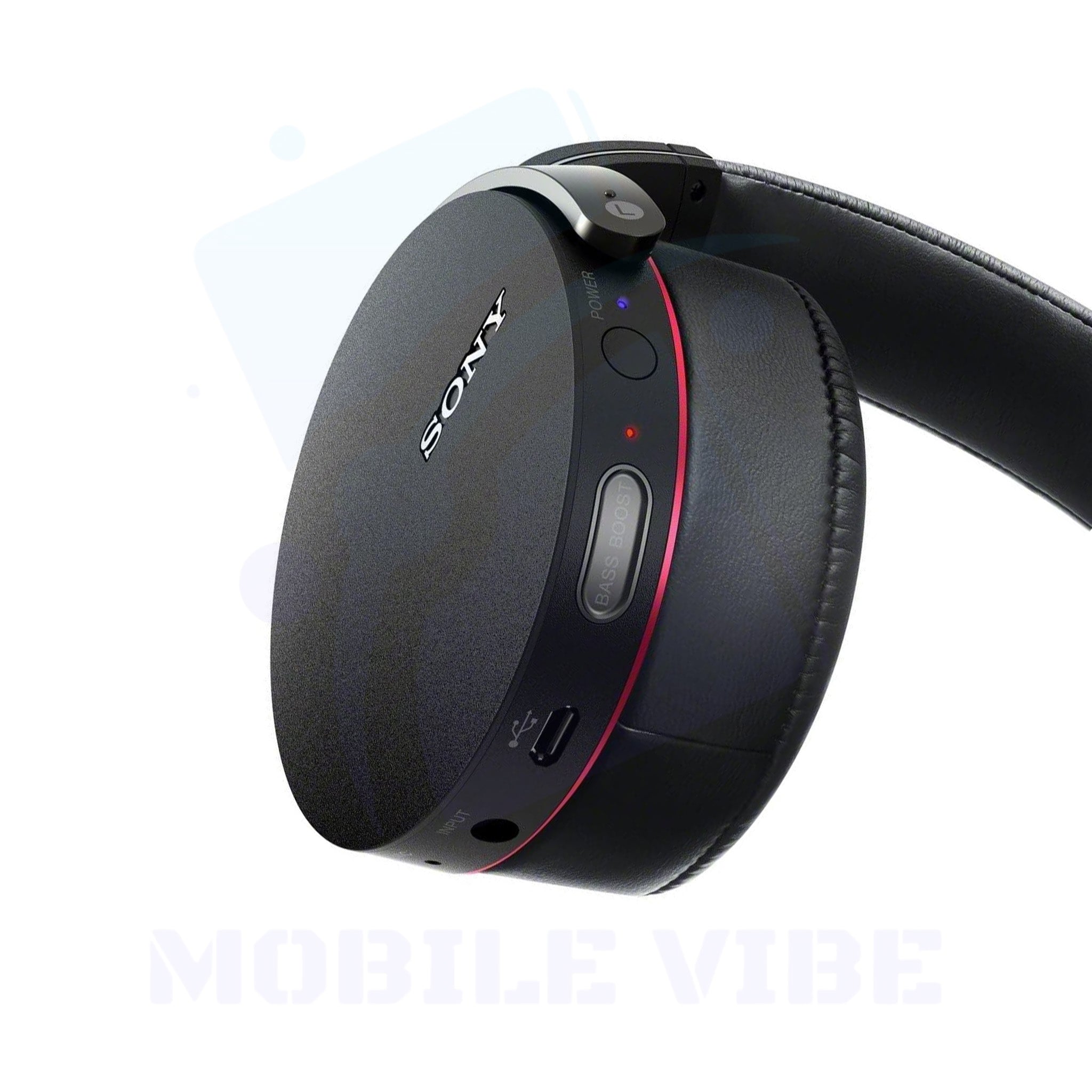 Sony MDR-XB950BT/B Extra Bass Bluetooth Headphones bottom view