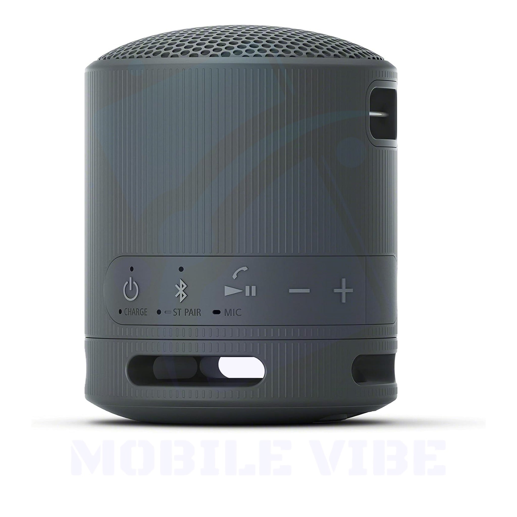 Sony SRS‑XB100 – Ultra‑Portable Bluetooth Speaker buttons view